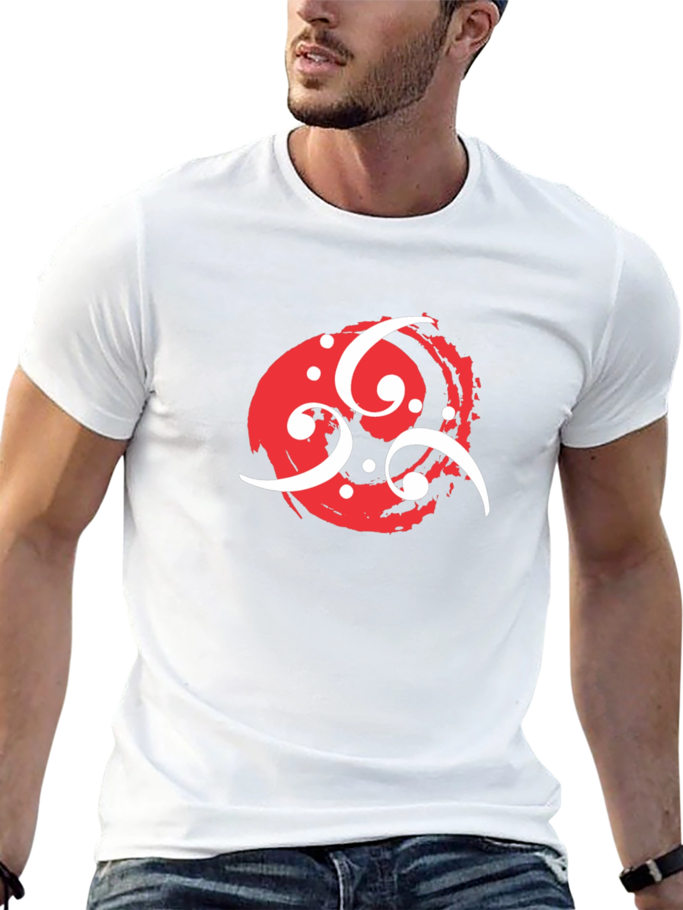 Red Sun Black Tee