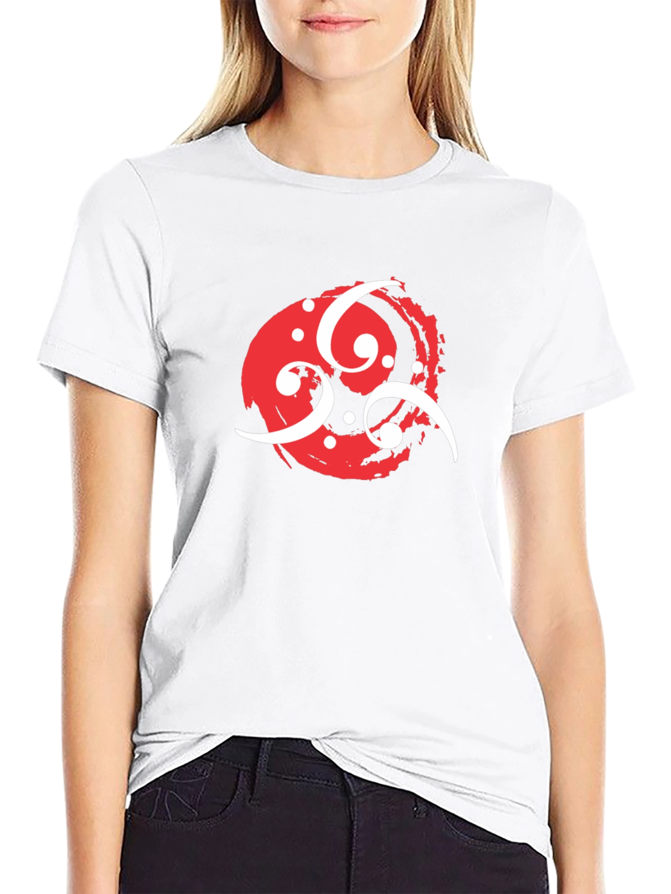 Red Sun Black Tee