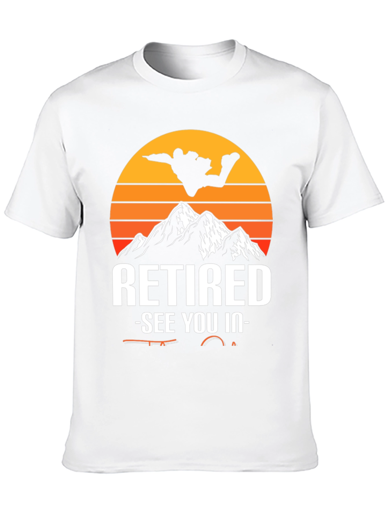 Retired Fishing Graphic T-Shirt