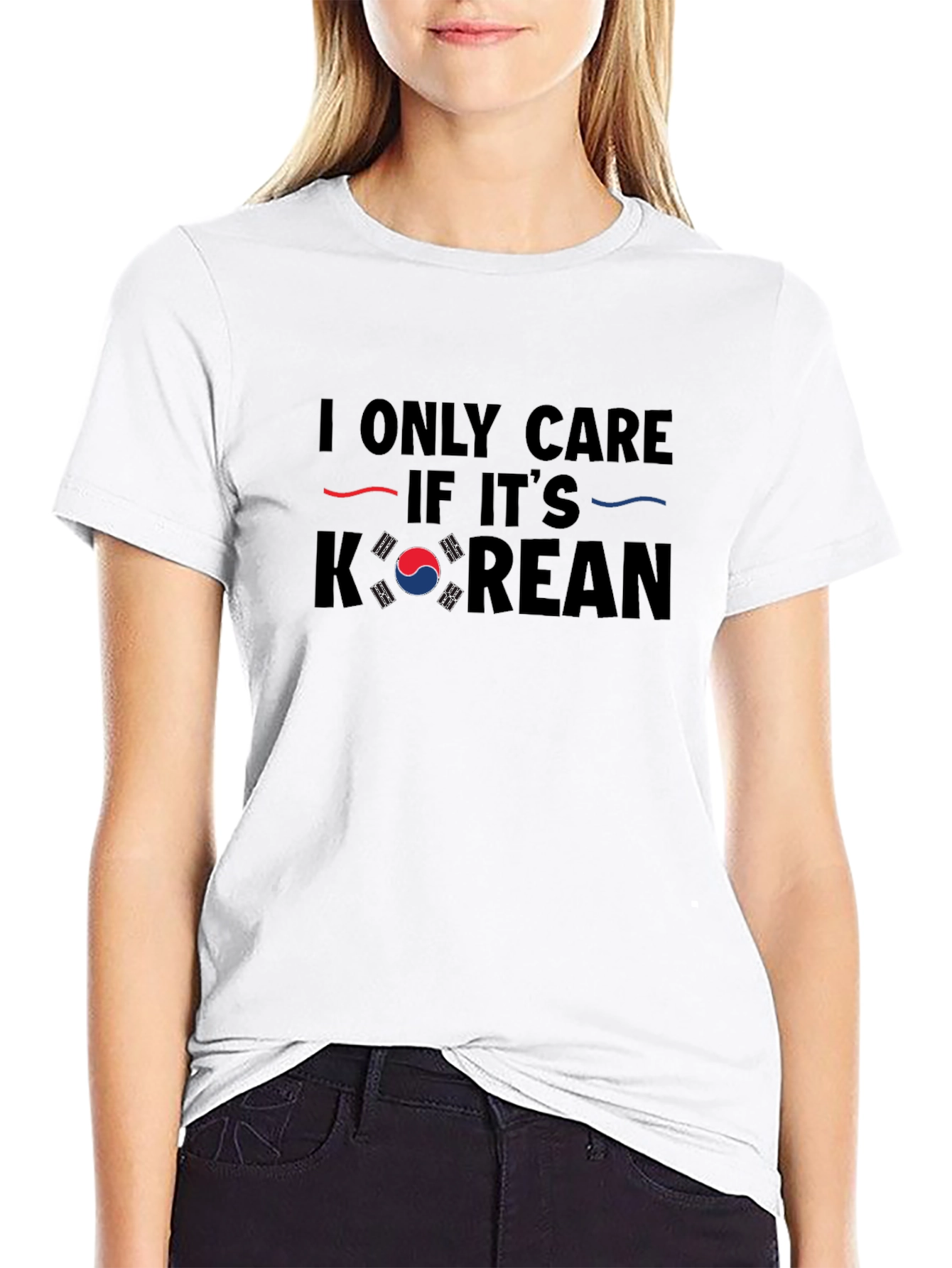 I Only Care if its Korean T-Shirt