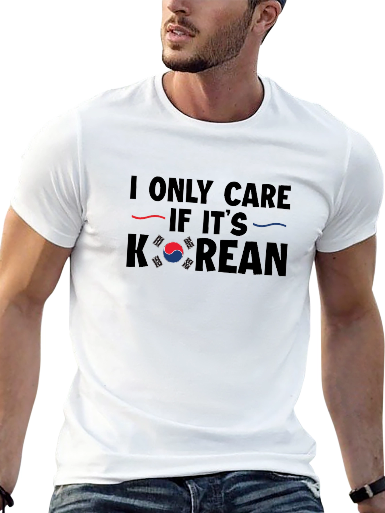 I Only Care if its Korean T-Shirt