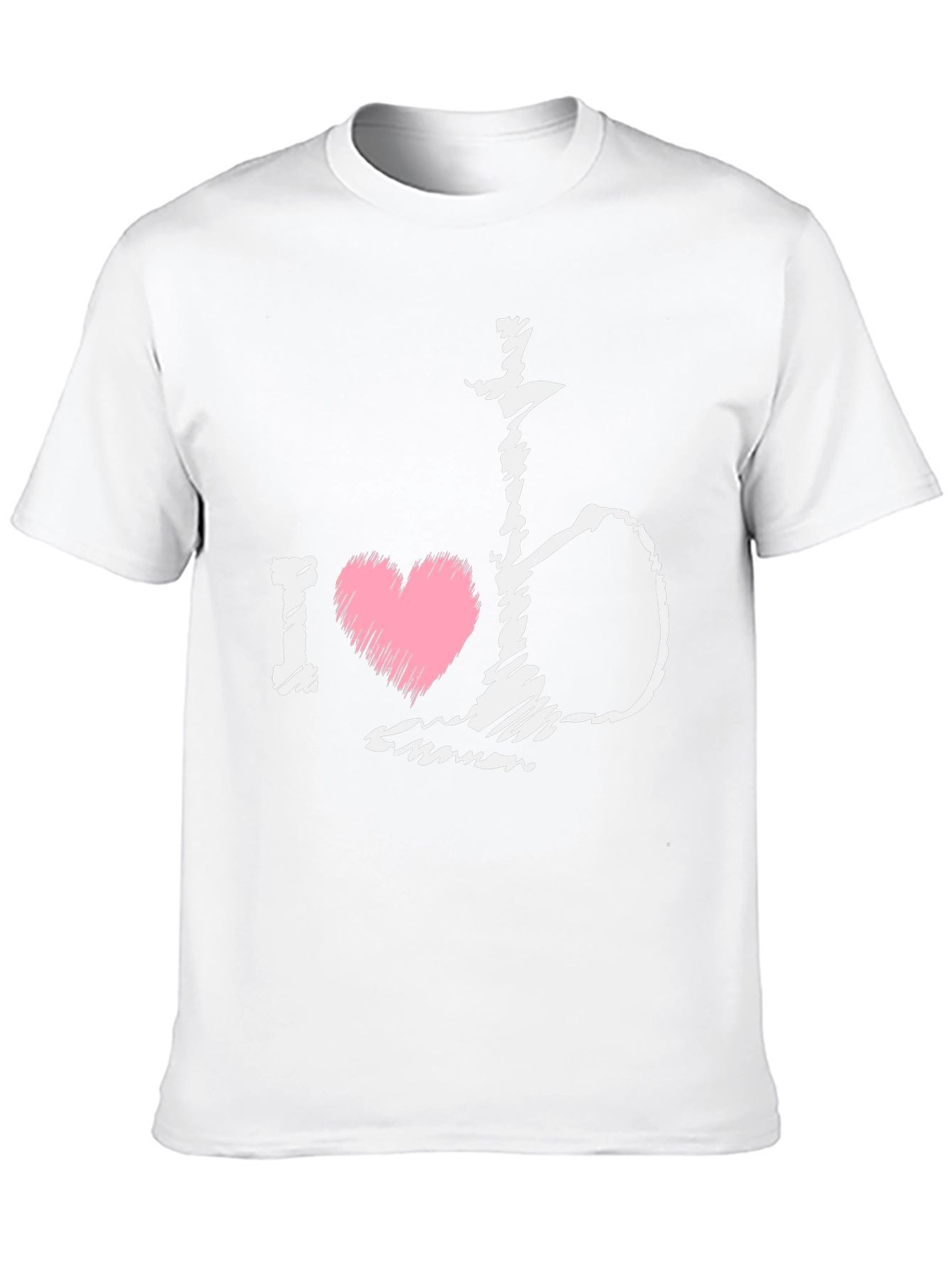 I Heart Hookah Black T-Shirt