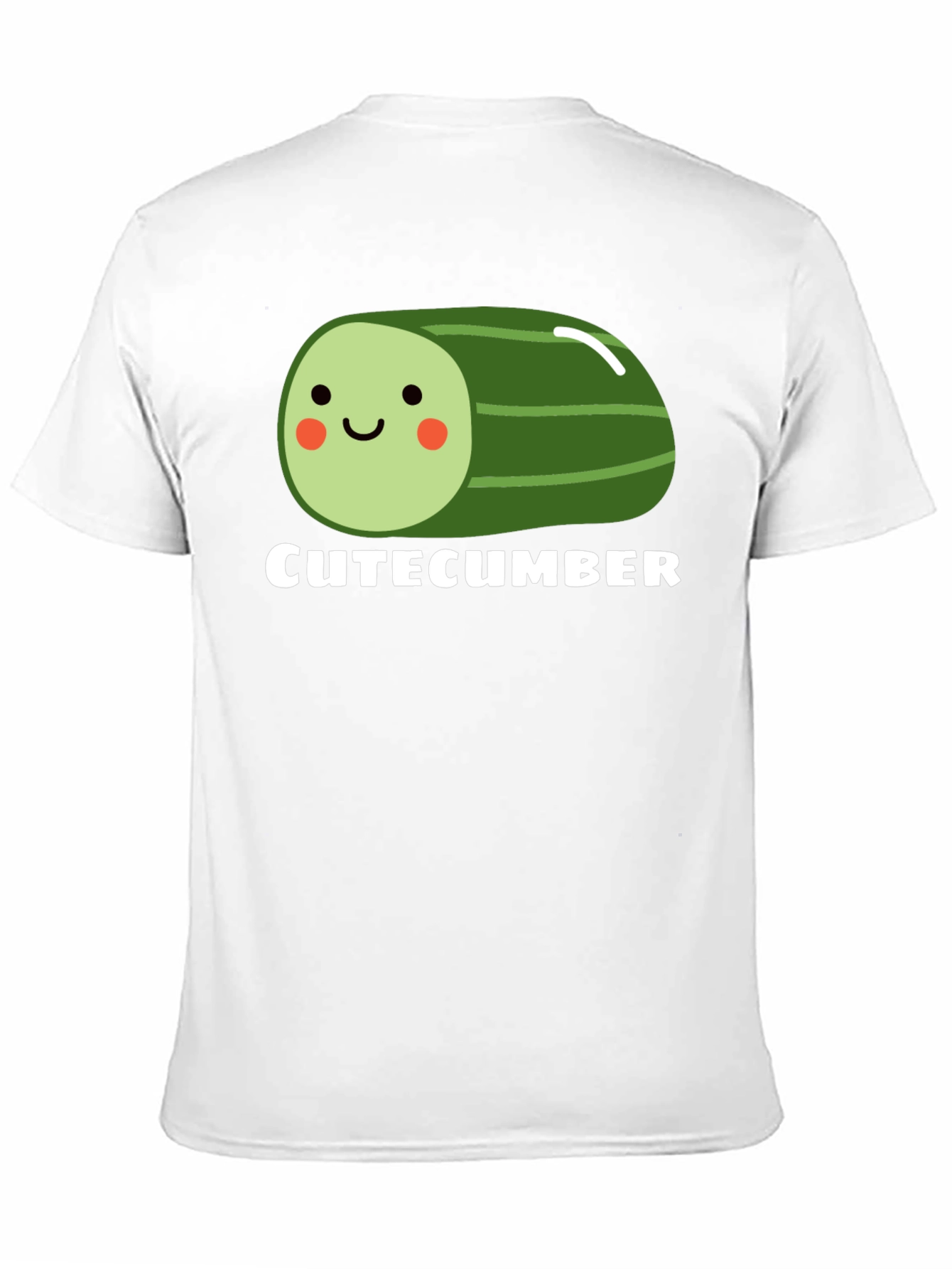 CuteCumber Black Graphic Tee