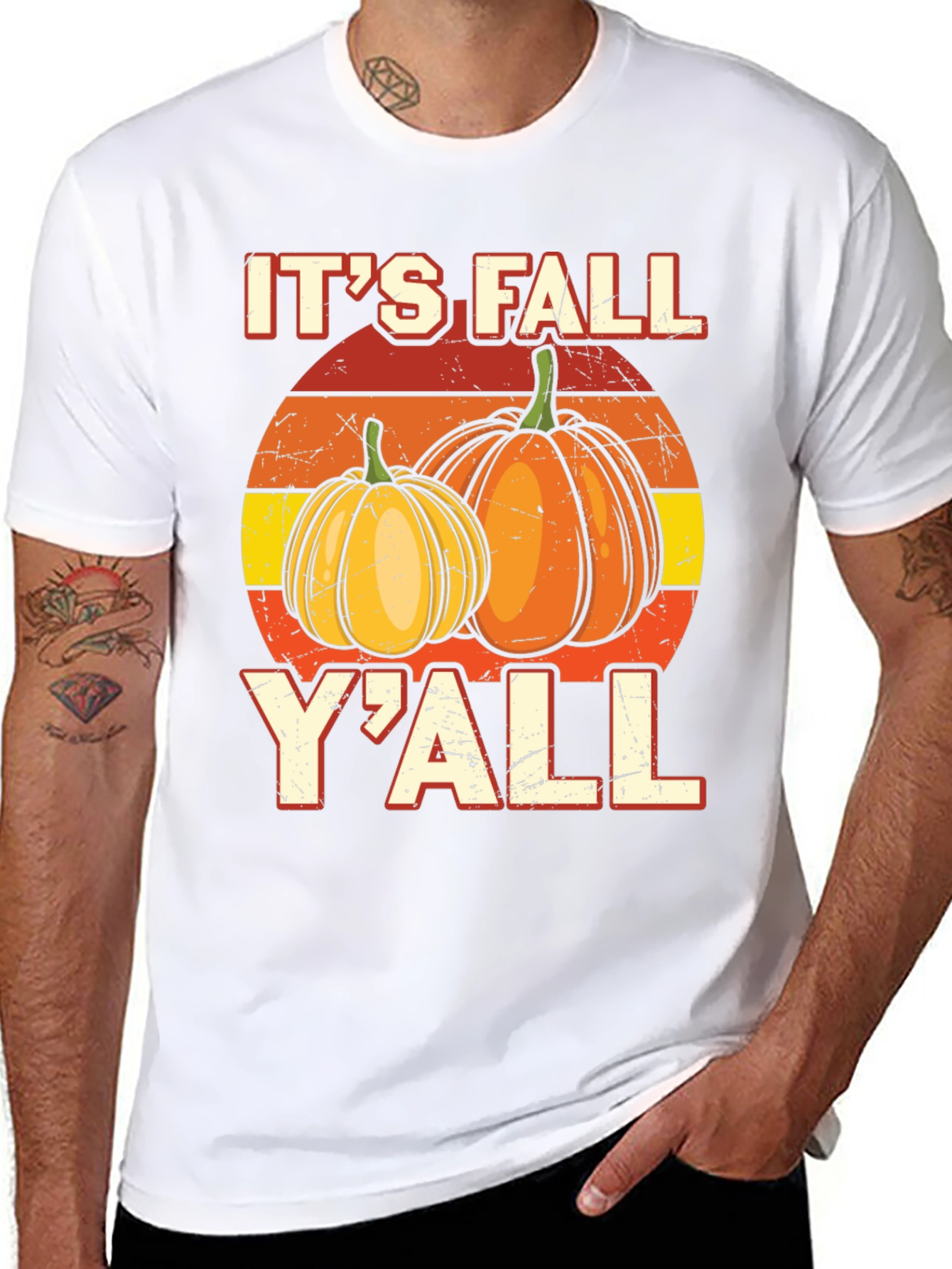 Its Fall Yall Pumpkin Graphic Tee