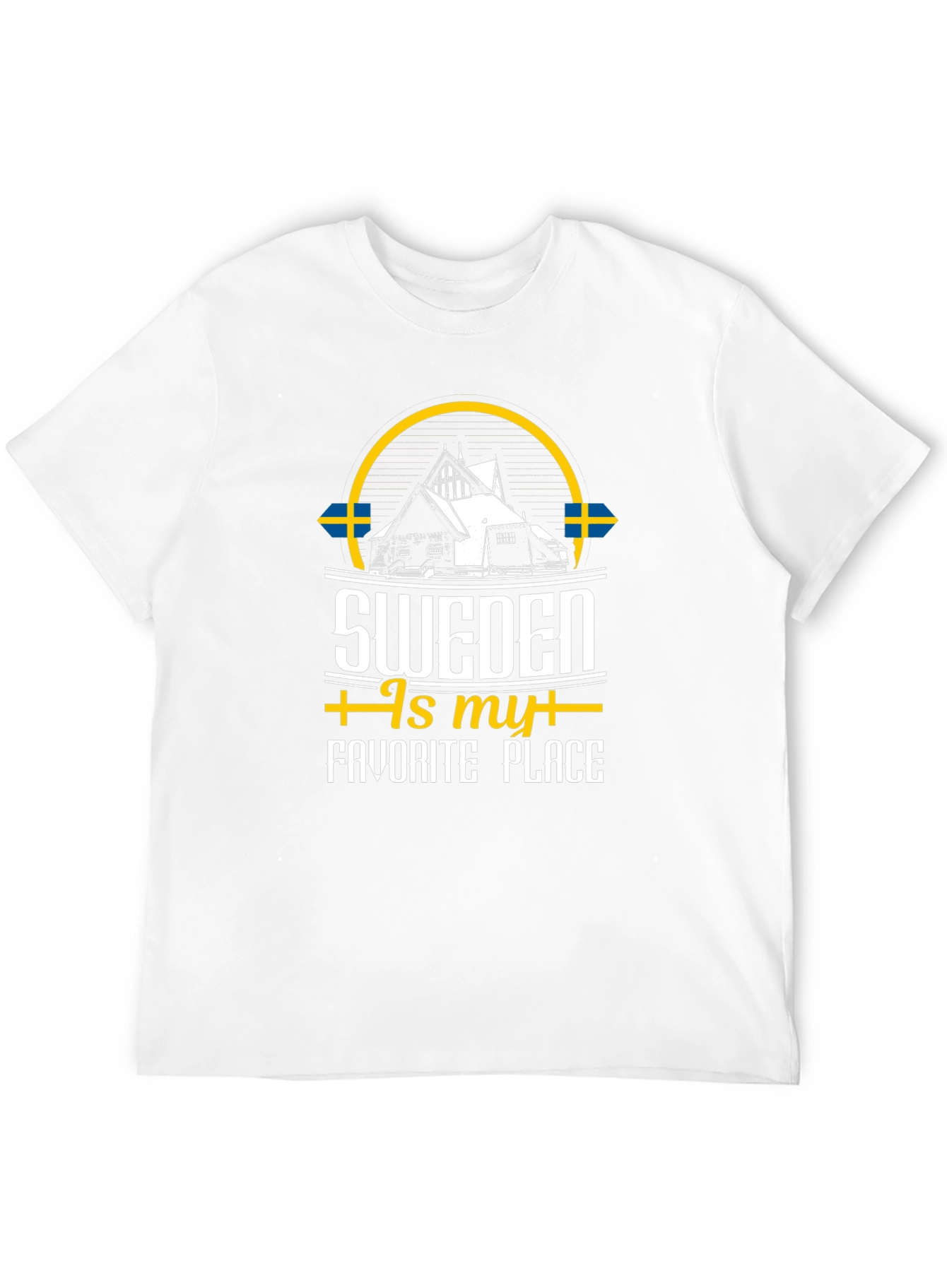Sweden Is My Favorite Place Graphic T-Shirt