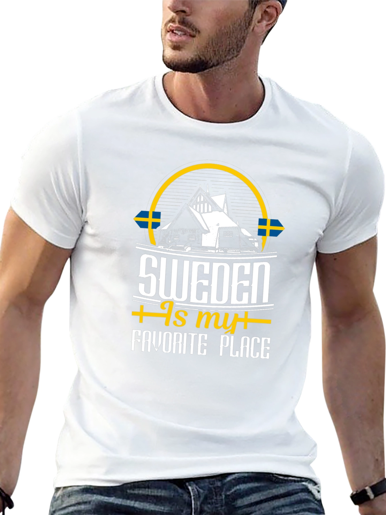 Sweden Is My Favorite Place Graphic T-Shirt