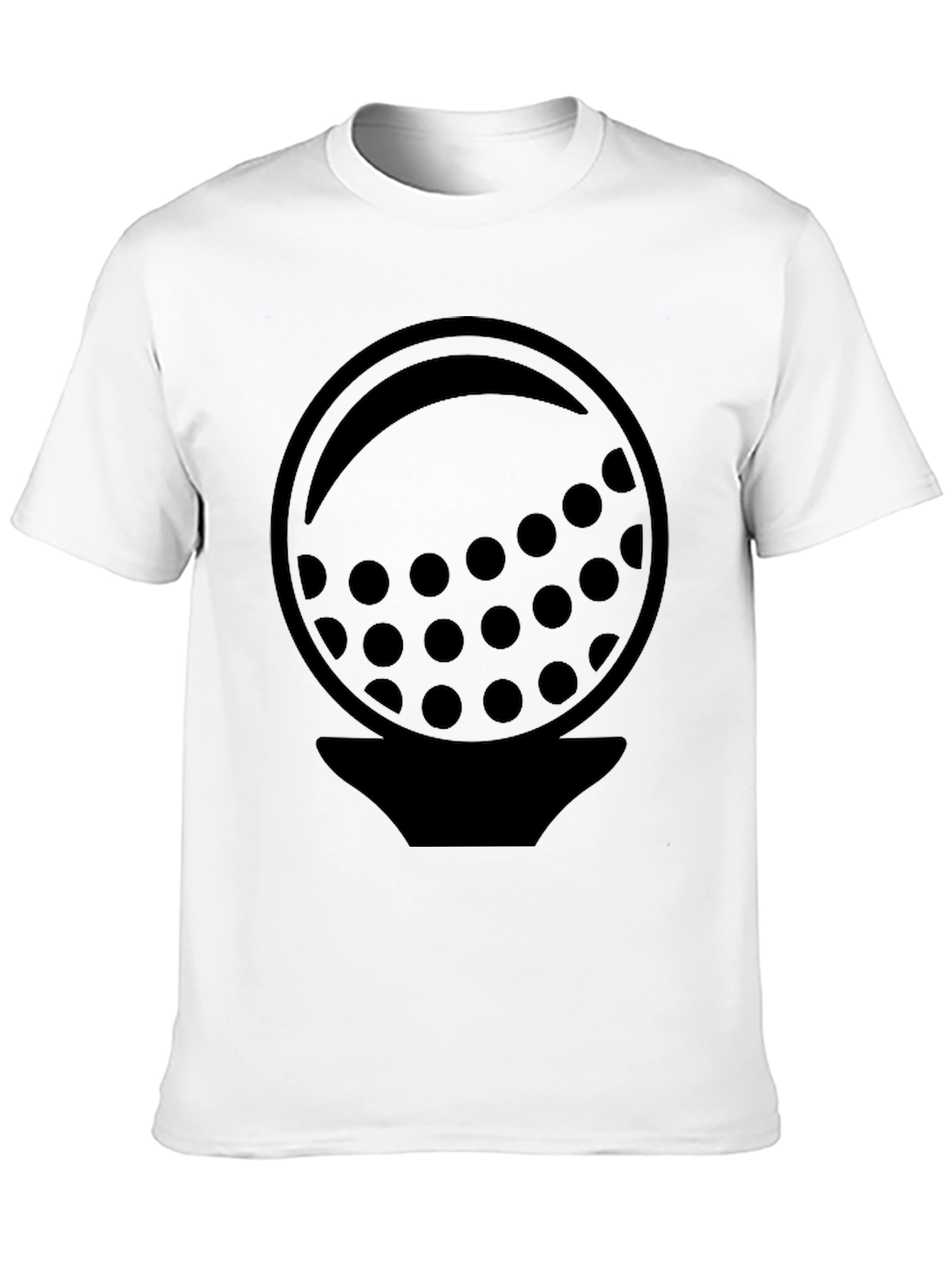 Golf Ball Graphic Tee - Stylish Golfer Shirt