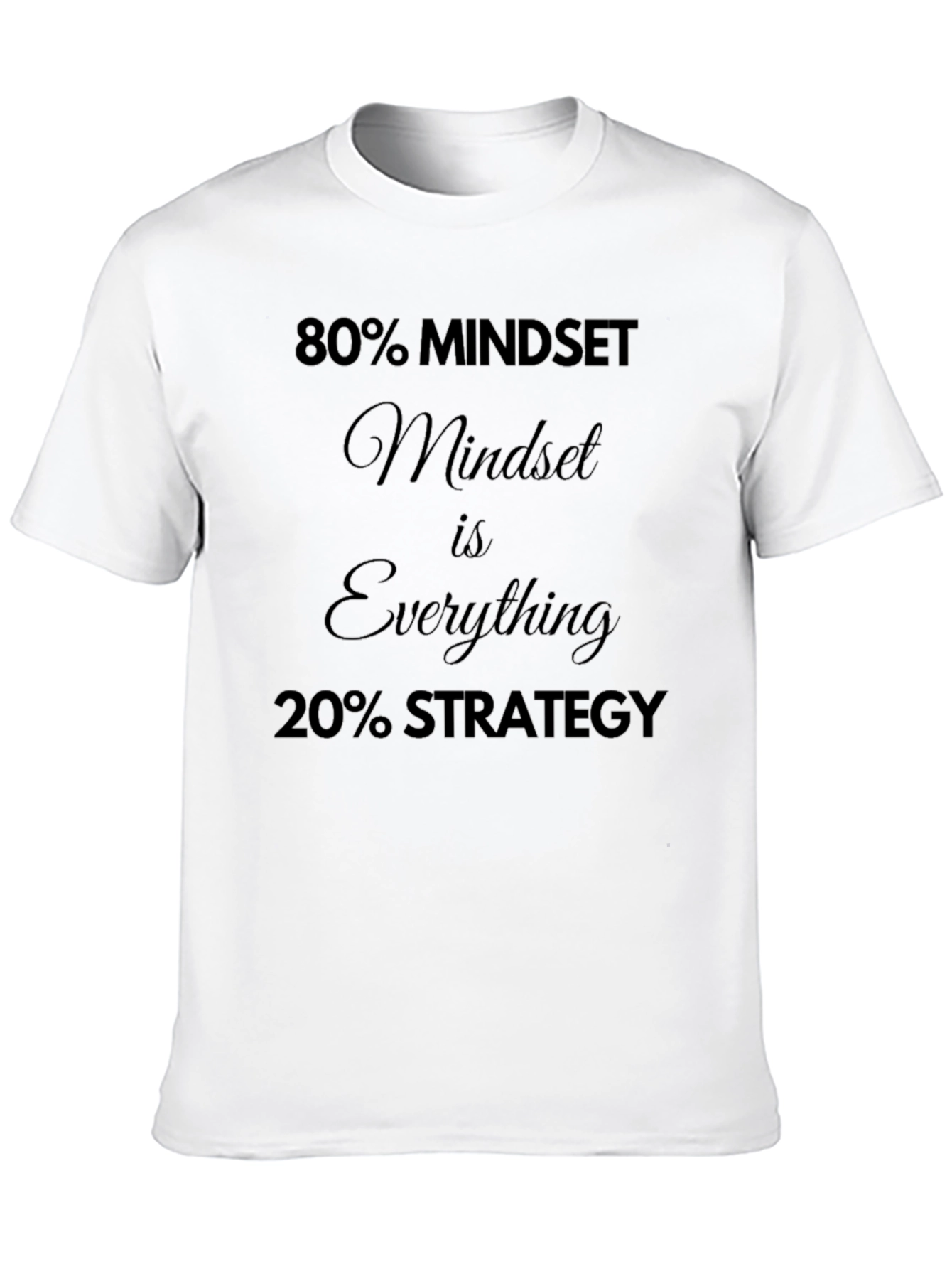 Mindset Strategy Graphic Tee - Black