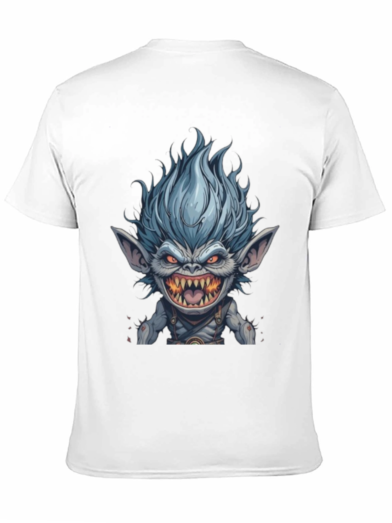 Monster Graphic Black T-Shirt