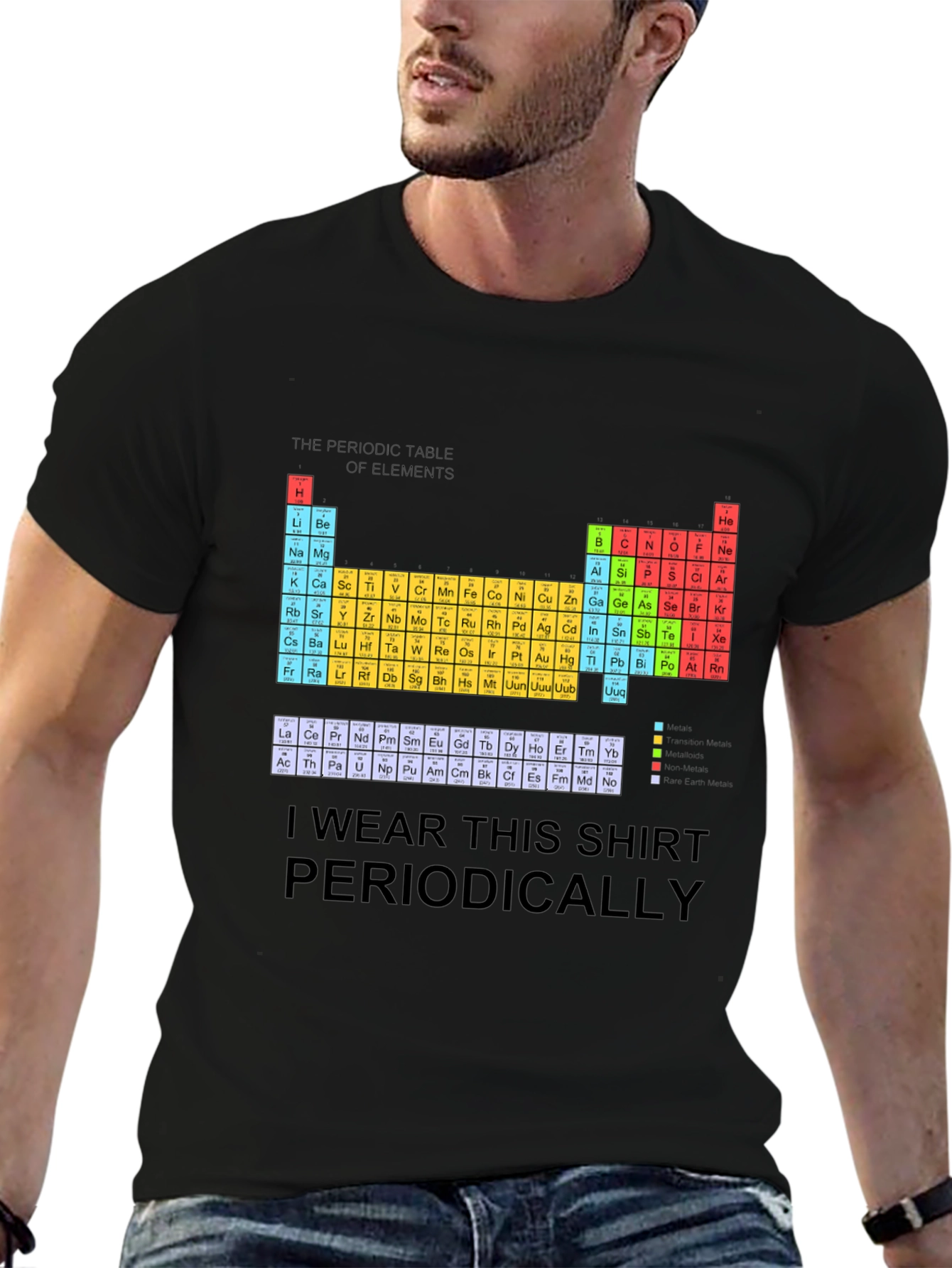 Periodic Table T-Shirt - I Wear This Shirt Periodically