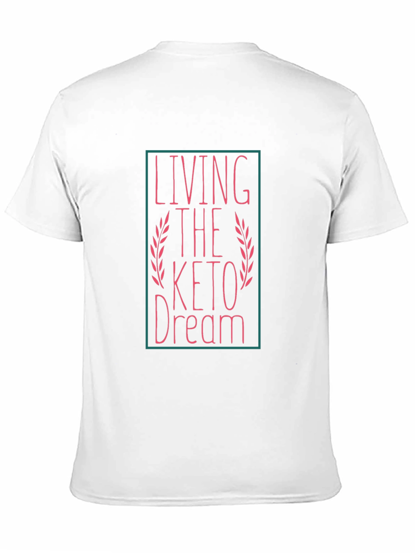 Living The Keto Dream Black T-Shirt