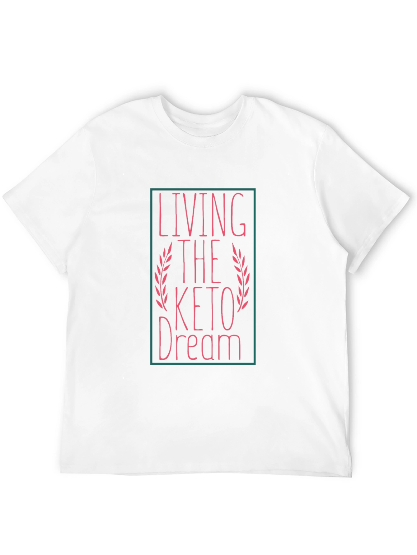Living The Keto Dream Black T-Shirt