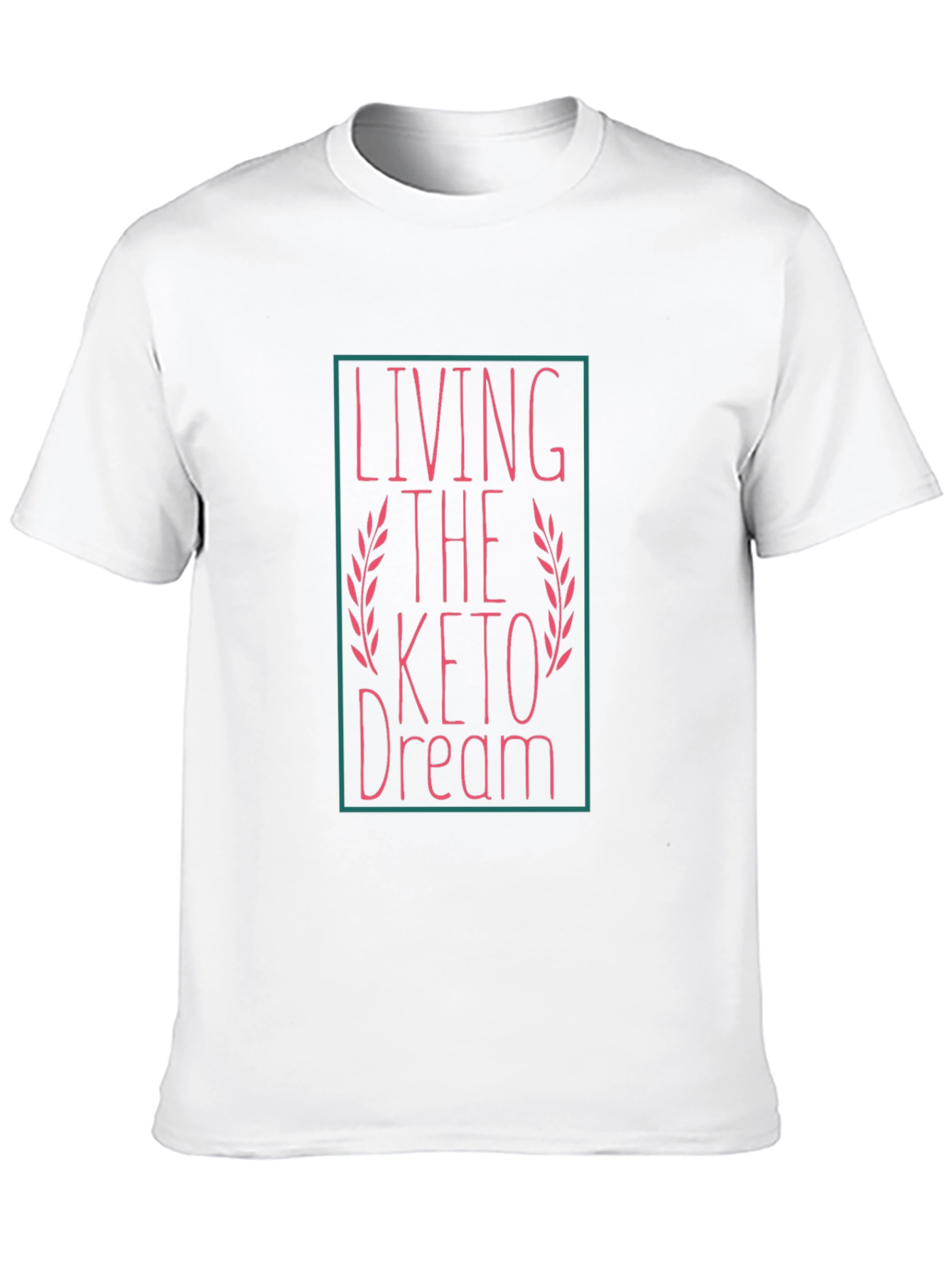 Living The Keto Dream Black T-Shirt