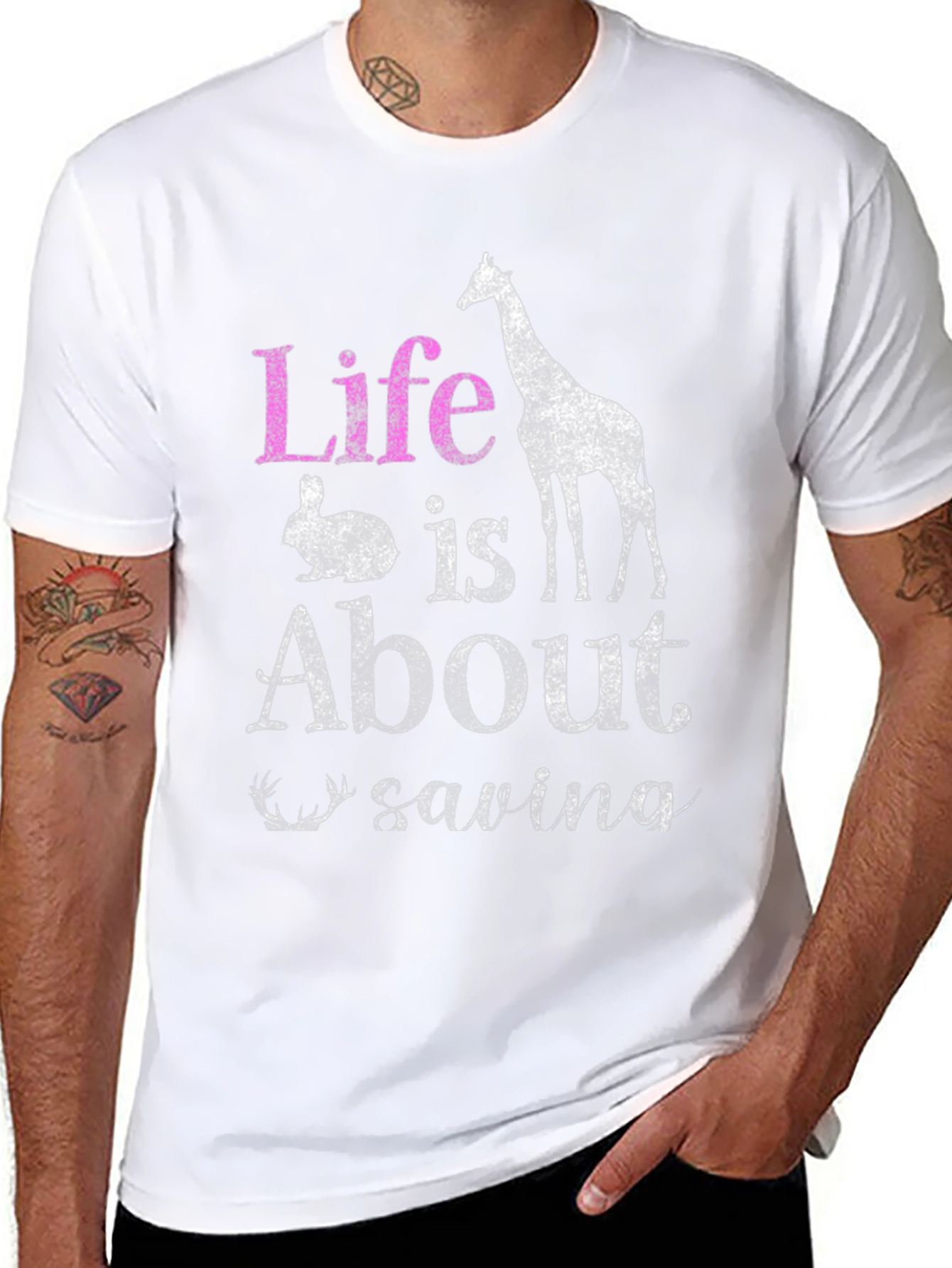 Life is About Saving Animals T-Shirt