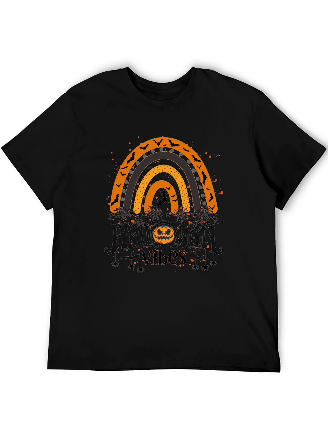 Halloween Vibes Rainbow T-Shirt