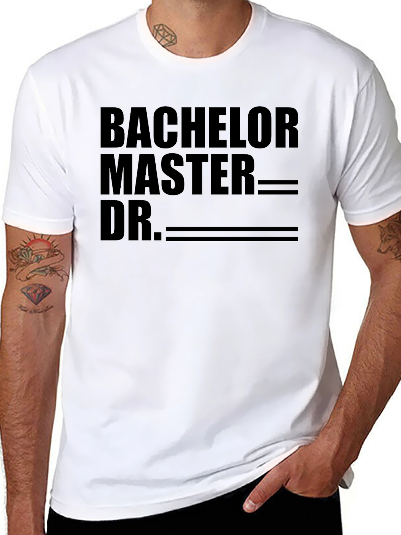 Bachelor Master Doctor Degree T-Shirt
