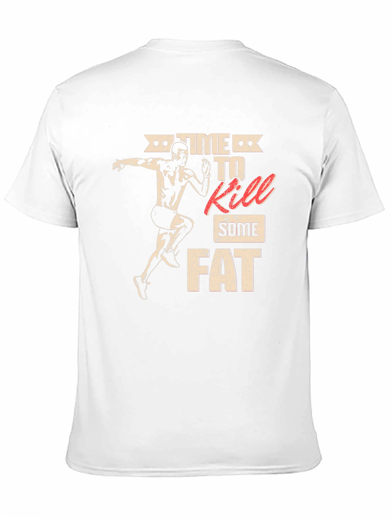 Time to Kill Some Fat Black Graphic Tee