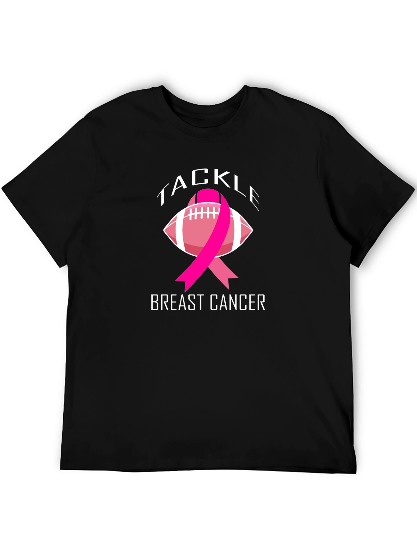 Tackle Breast Cancer Awareness T-Shirt