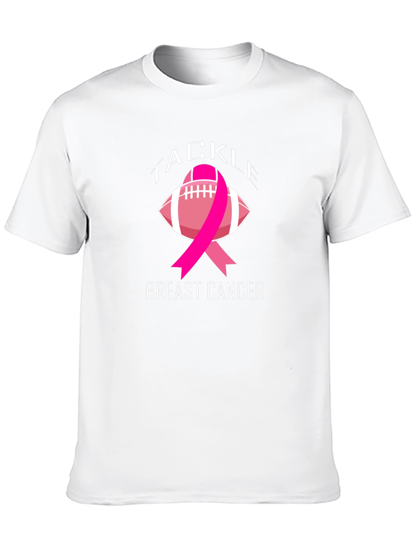 Tackle Breast Cancer Awareness T-Shirt