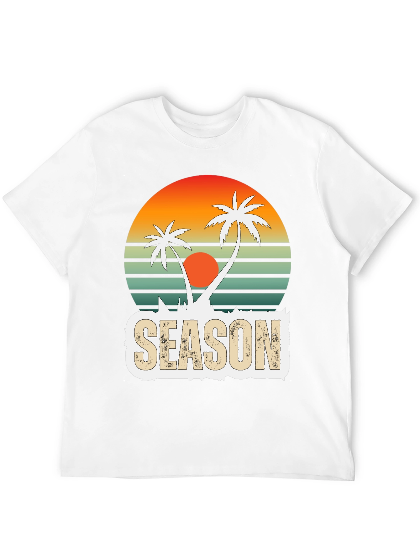 Retro Palm Tree Season T-Shirt