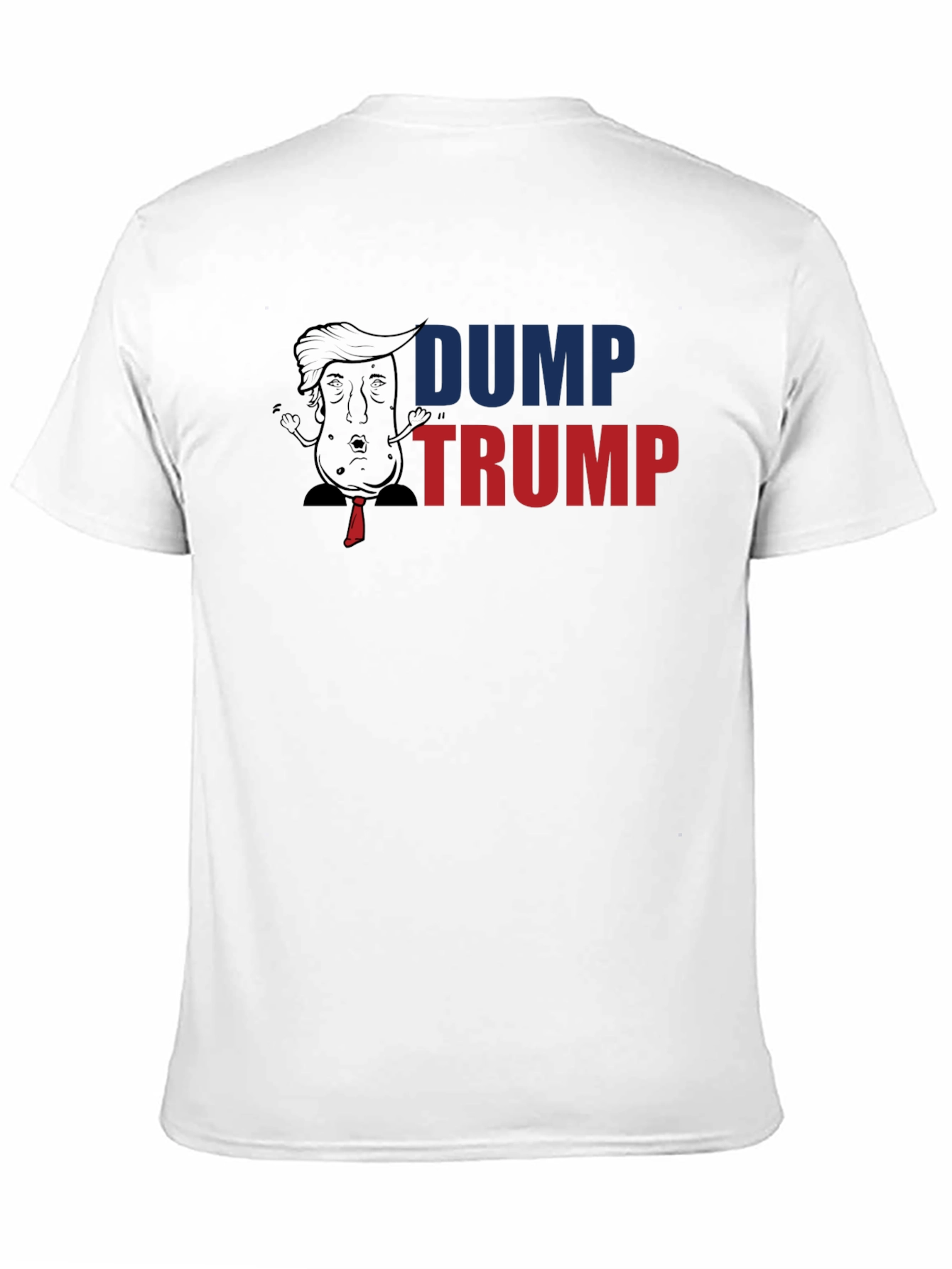 Dump Trump Graphic Print T-Shirt - Anti-Political Tee