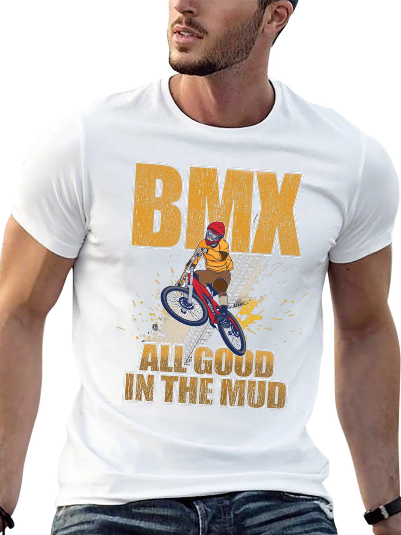 BMX All Good In The Mud Graphic T-Shirt