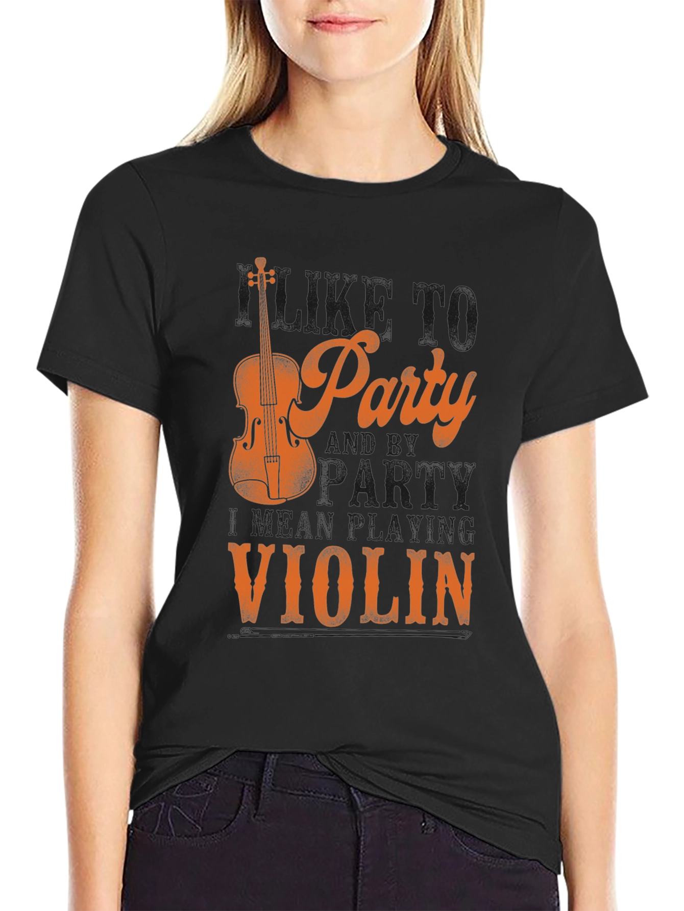 Violin Party T-Shirt - Musicians Apparel
