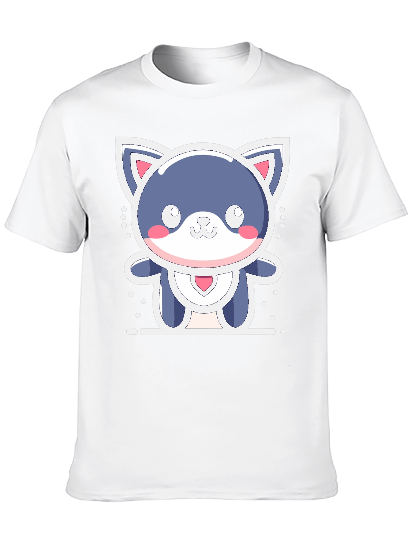 Cute Kawaii Cat T-Shirt - Soft & Stylish