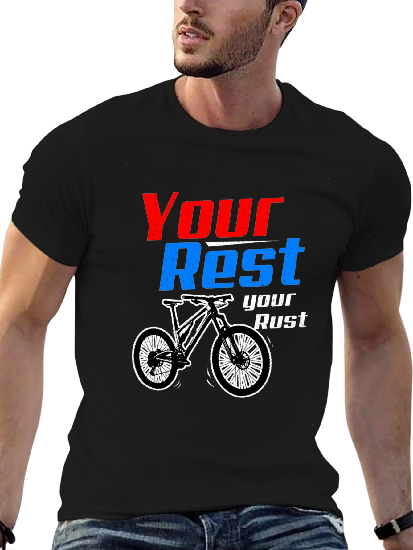 Your Rest Your Rust Biking Graphic Tee