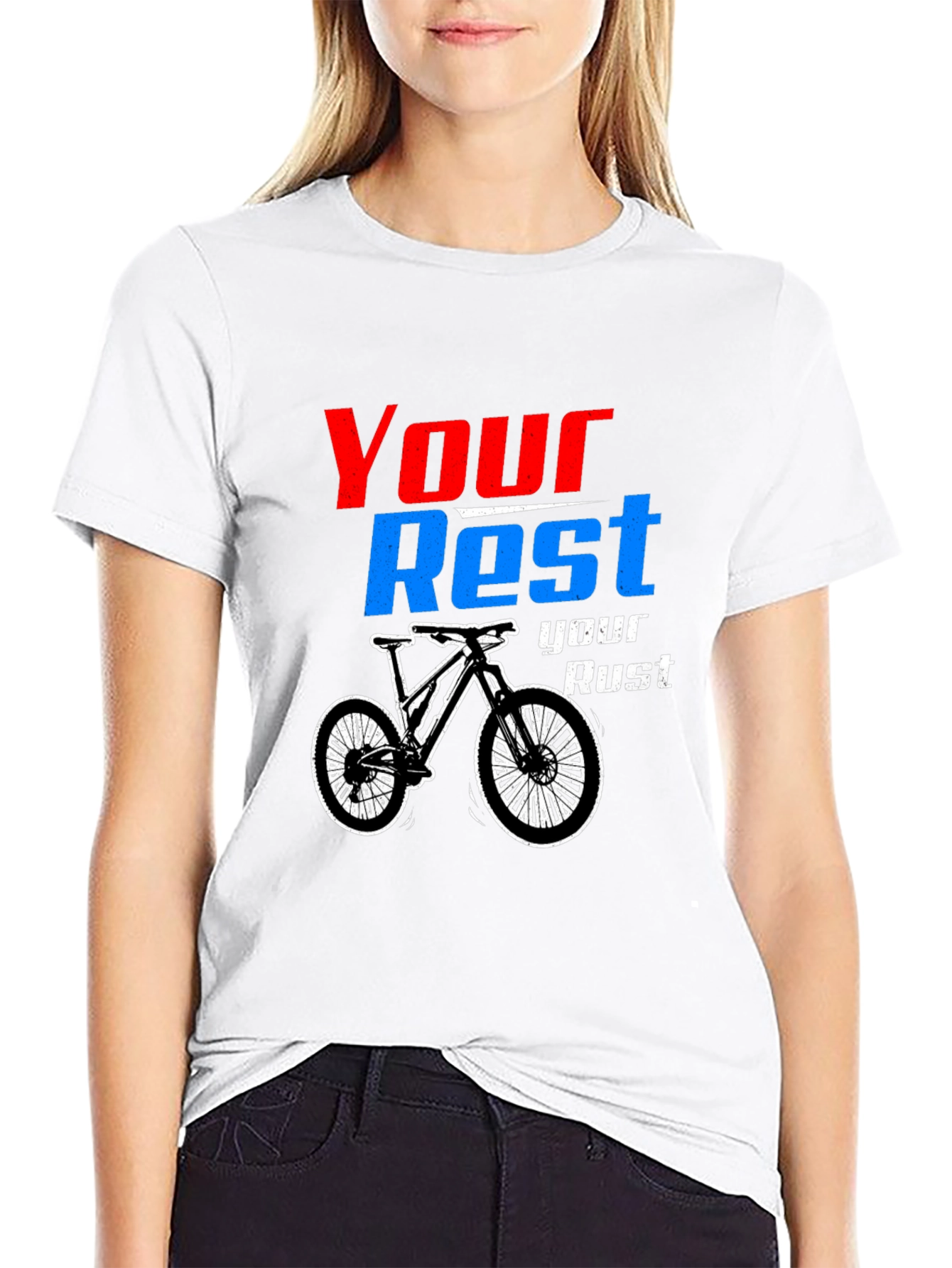 Your Rest Your Rust Biking Graphic Tee