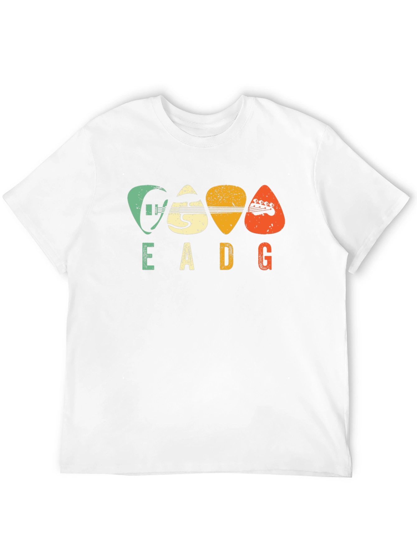 EADG Guitar Pick Graphic Tee - Musician T-Shirt