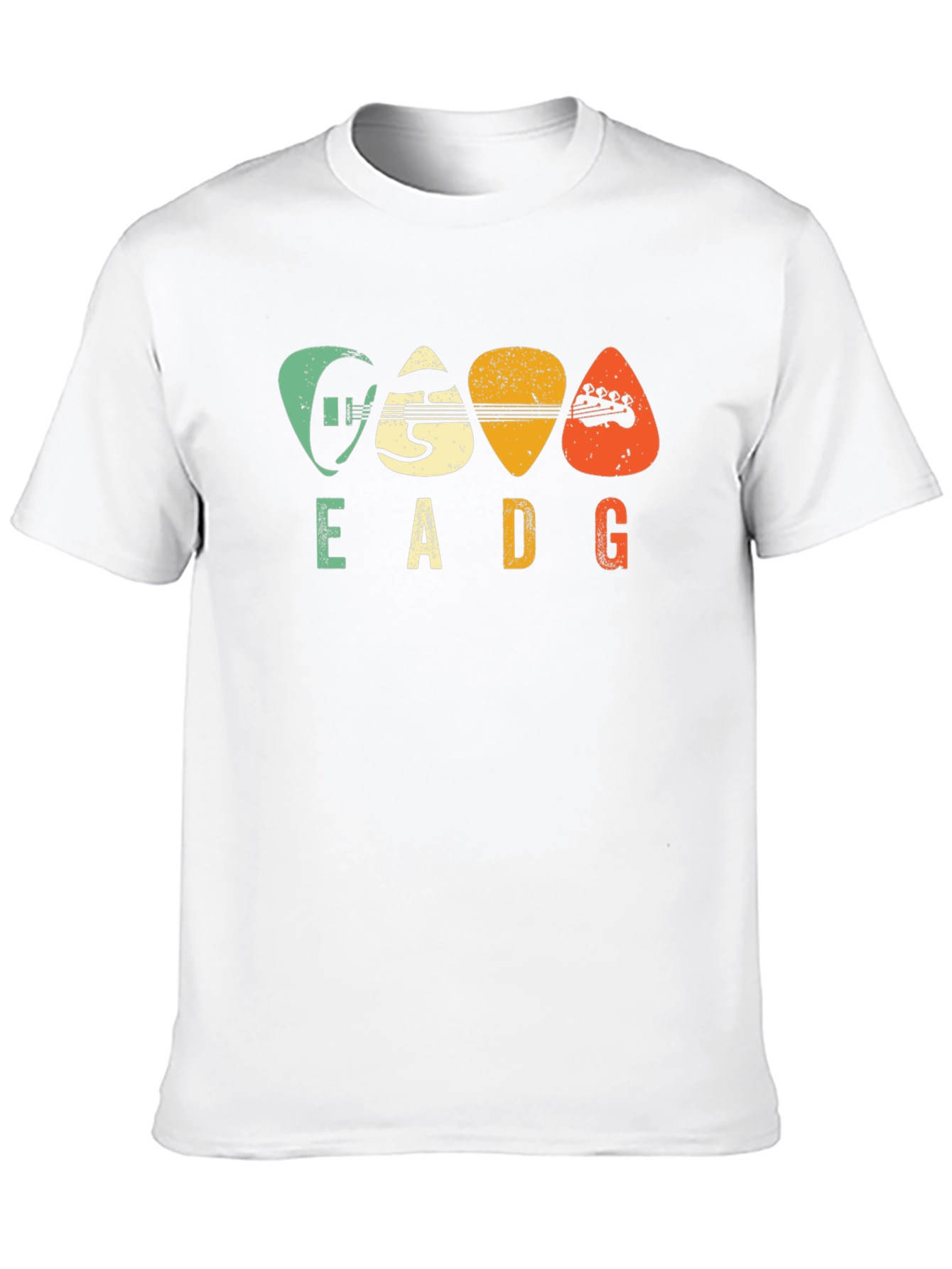 EADG Guitar Pick Graphic Tee - Musician T-Shirt