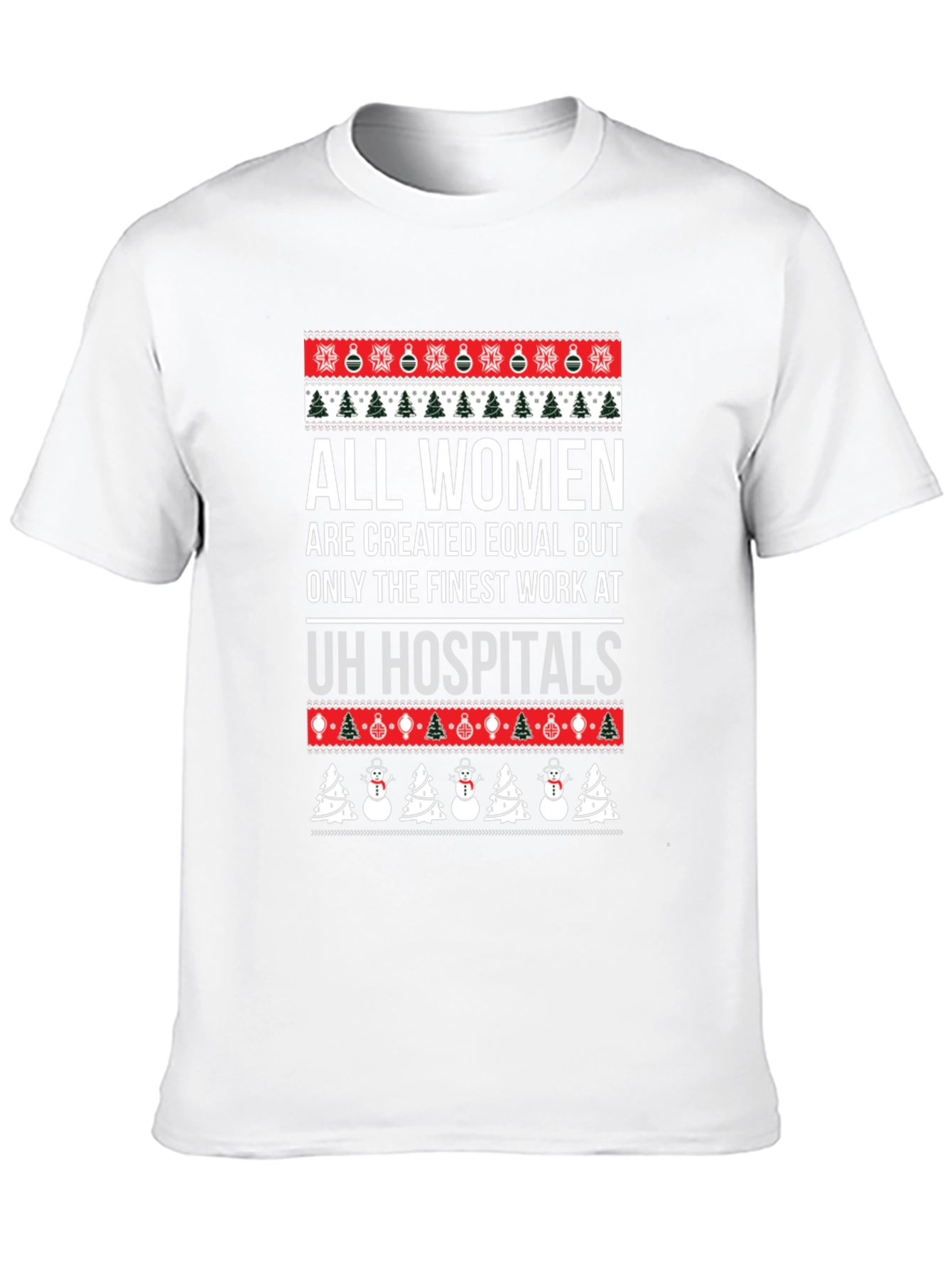 Funny Womens Hospital Christmas T-Shirt