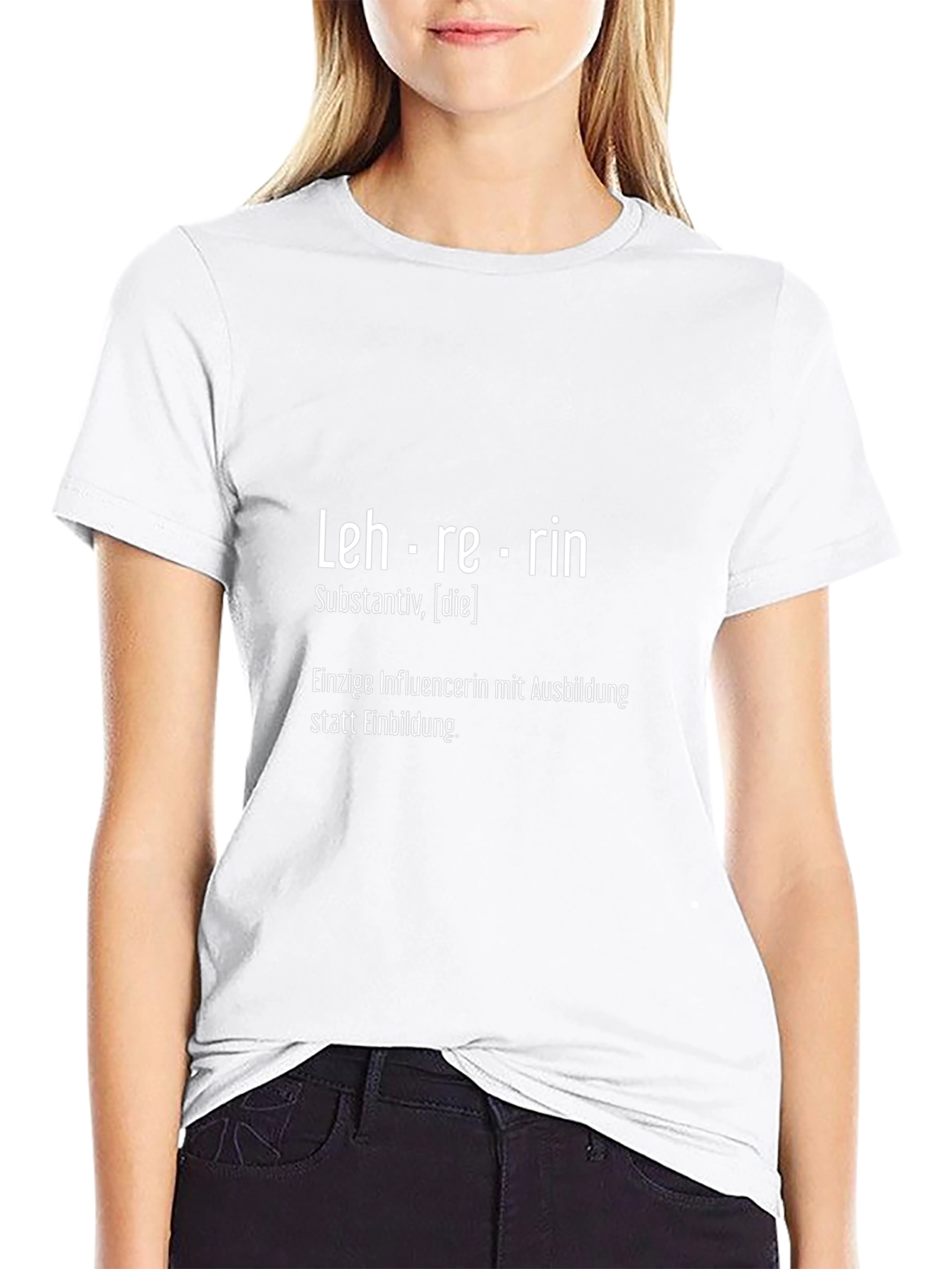 Lehrerin German Teacher Definition Graphic Tee