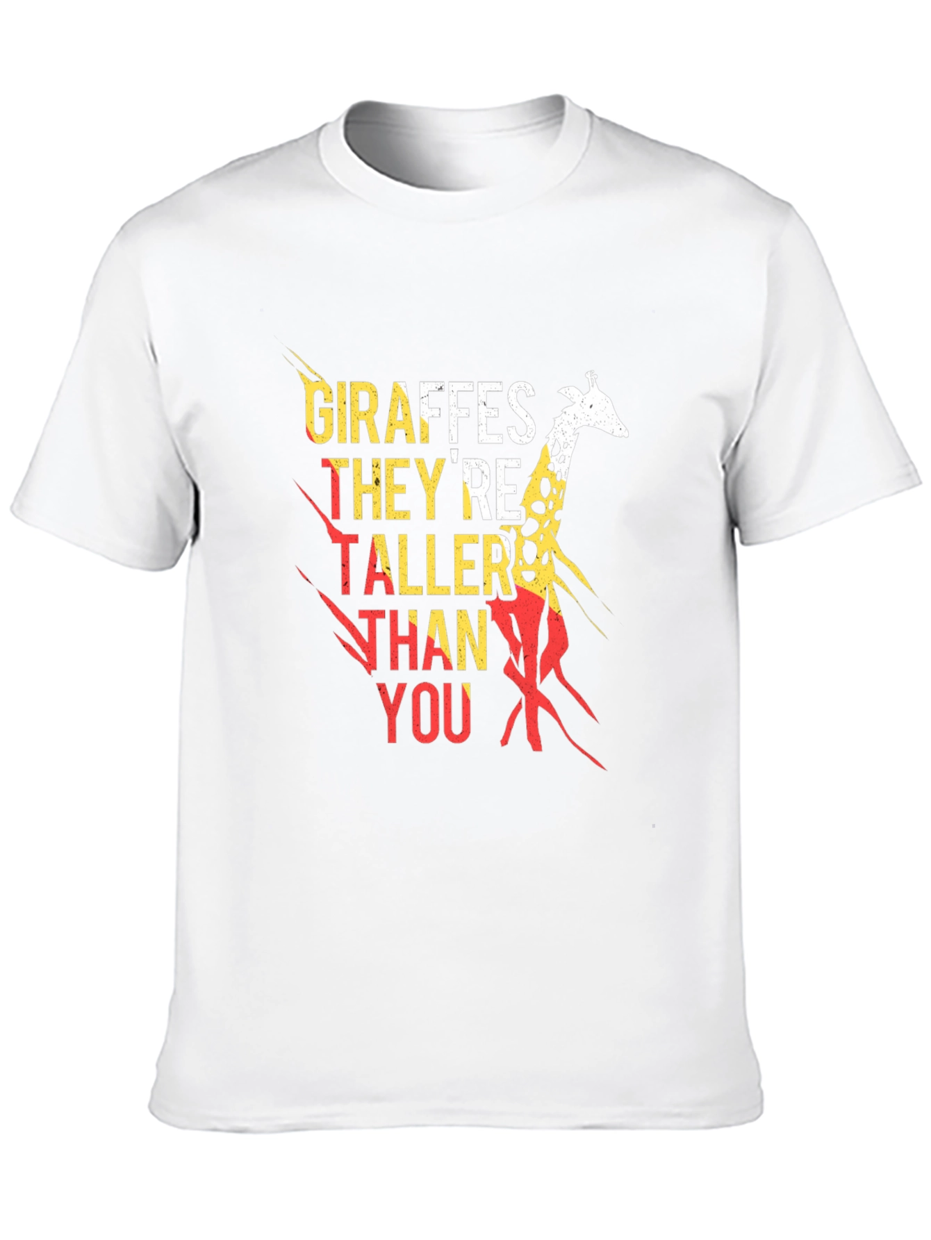 Giraffe Taller Than You Graphic Tee