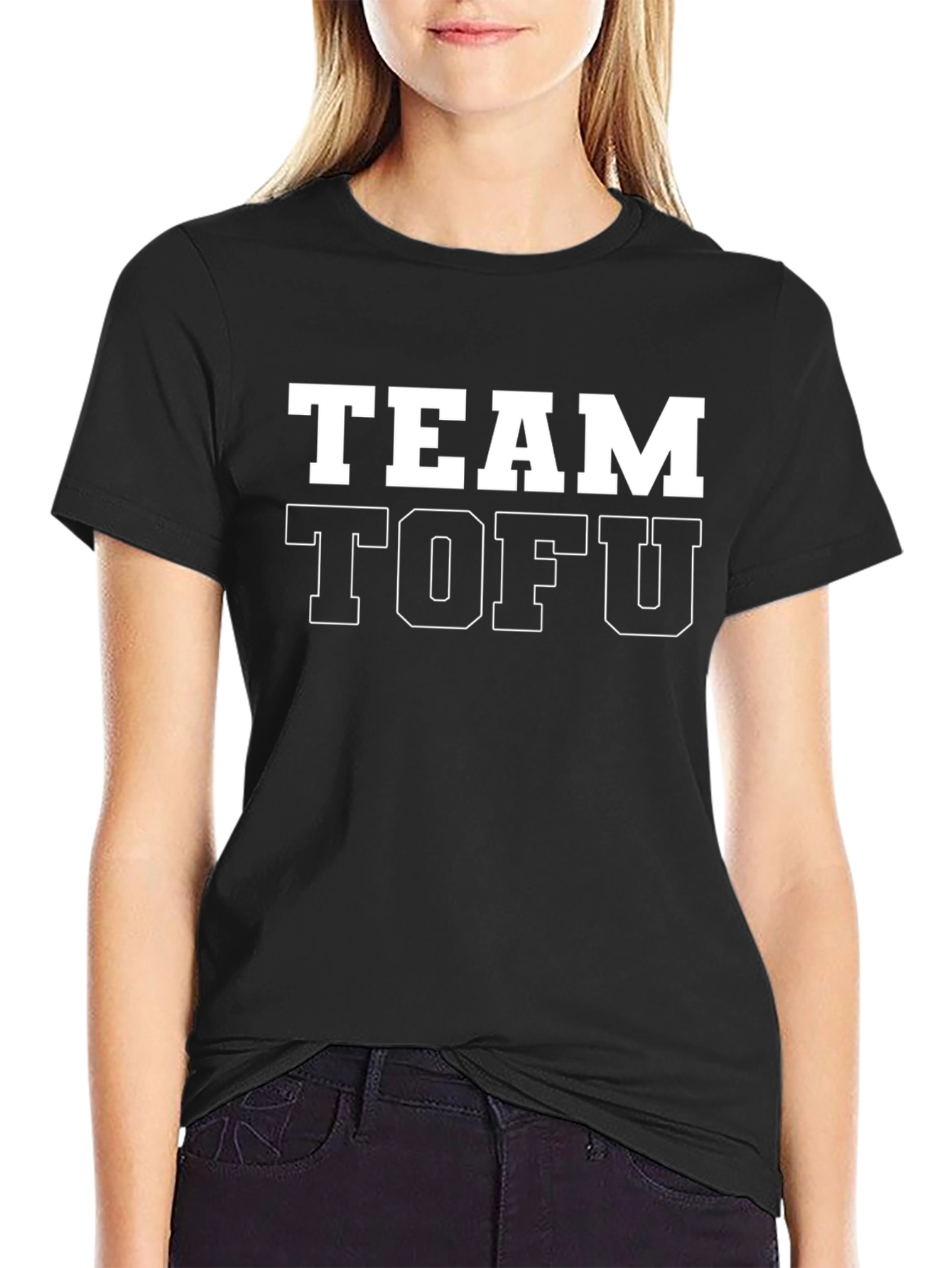 Team Tofu Tee - Vegan & Vegetarian Pride!