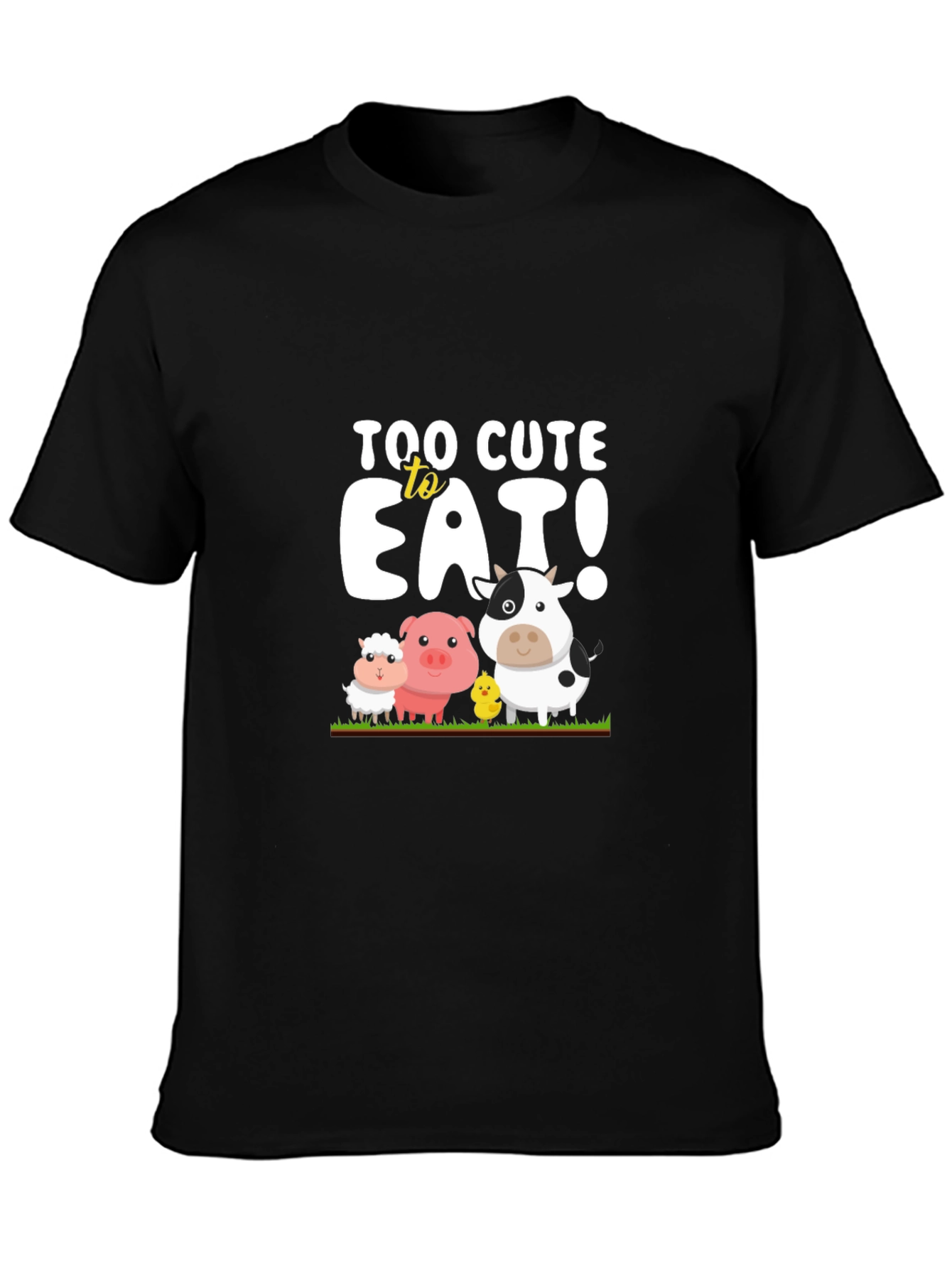 Too Cute to Eat Graphic T-Shirt