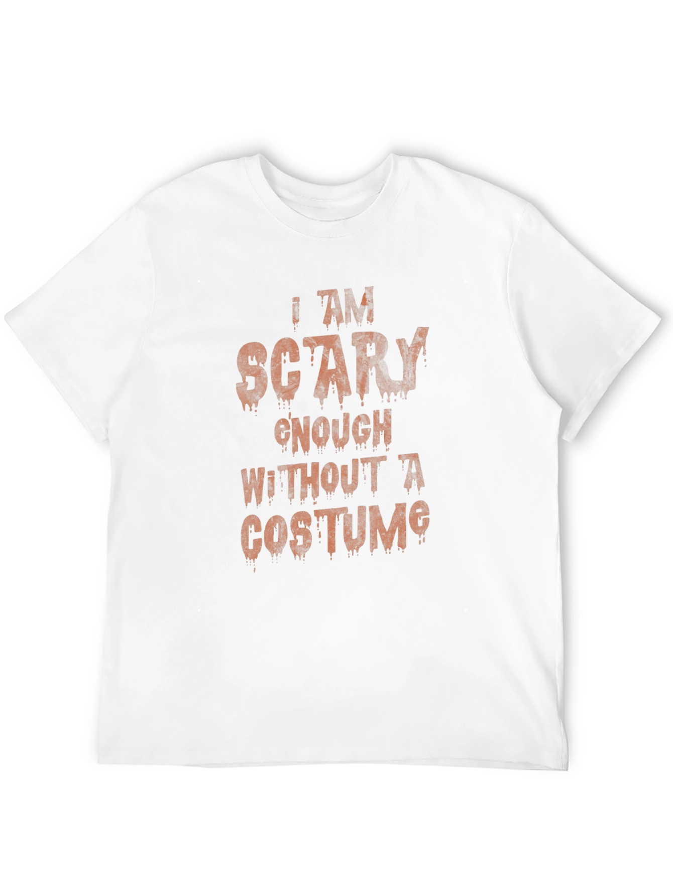 Scary Enough Halloween T-Shirt - Costume Alternative