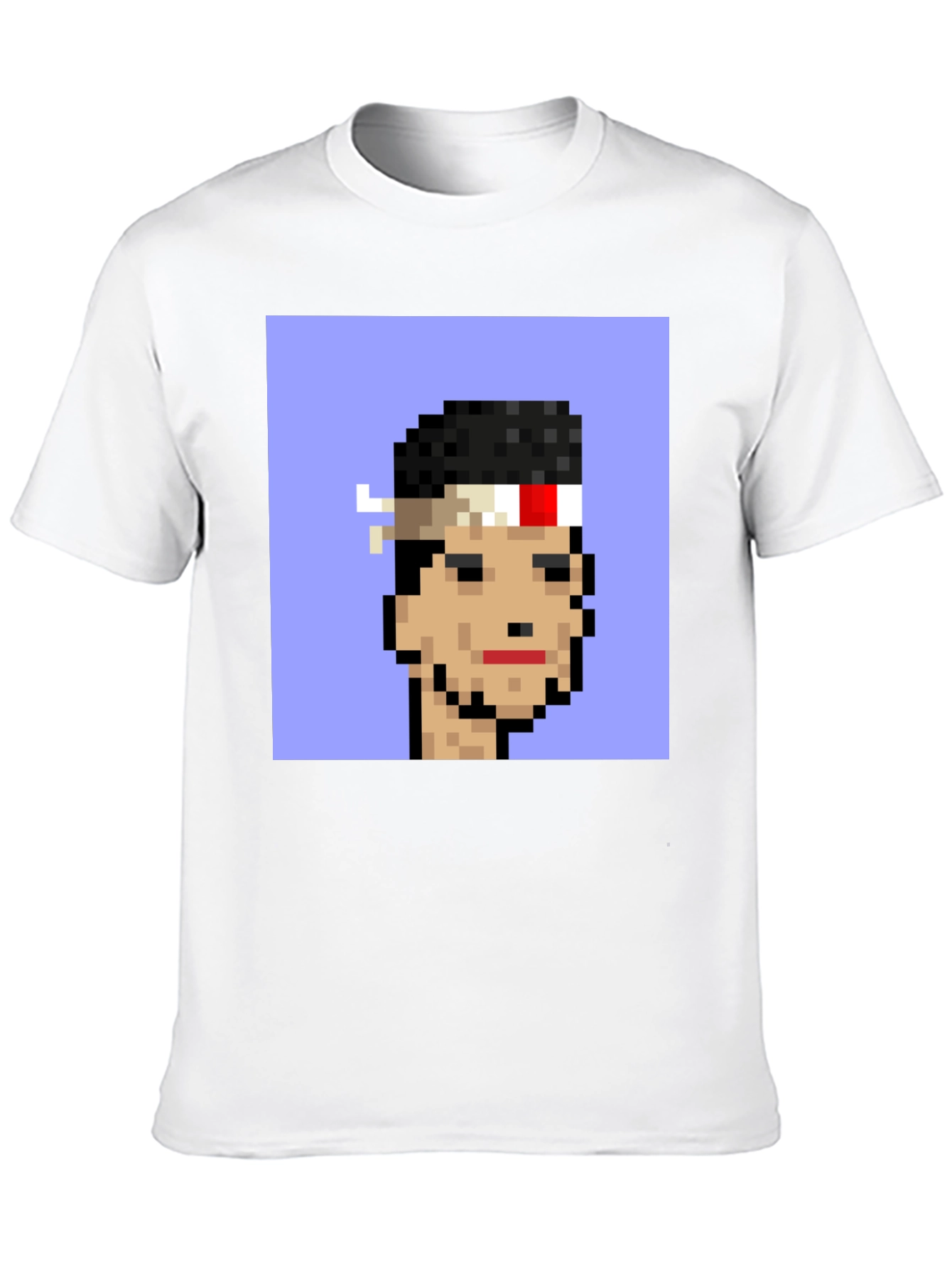 Pixel Punk T-Shirt - Cool Crypto Art Tee