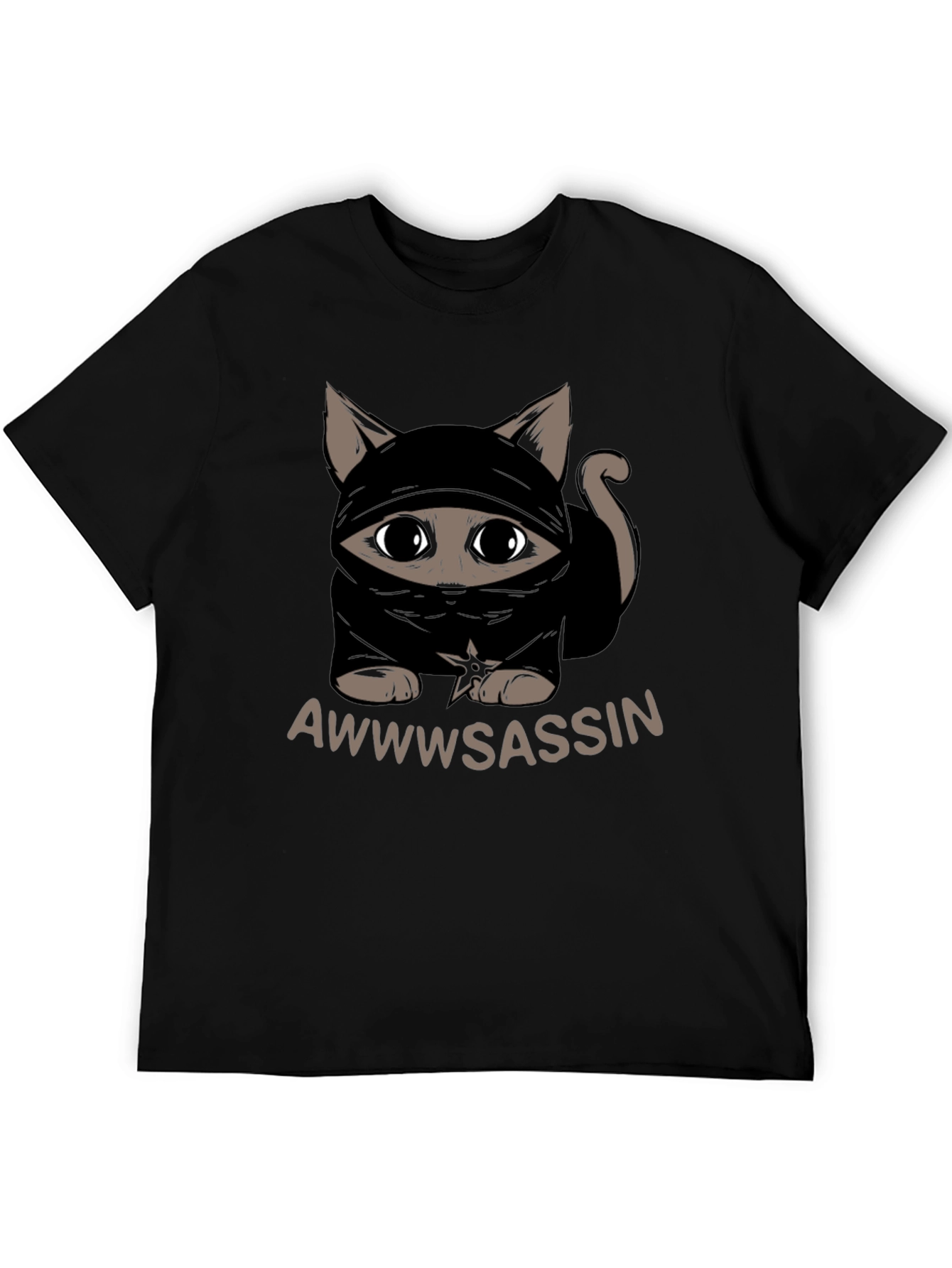 Awwwsassin Ninja Cat T-Shirt