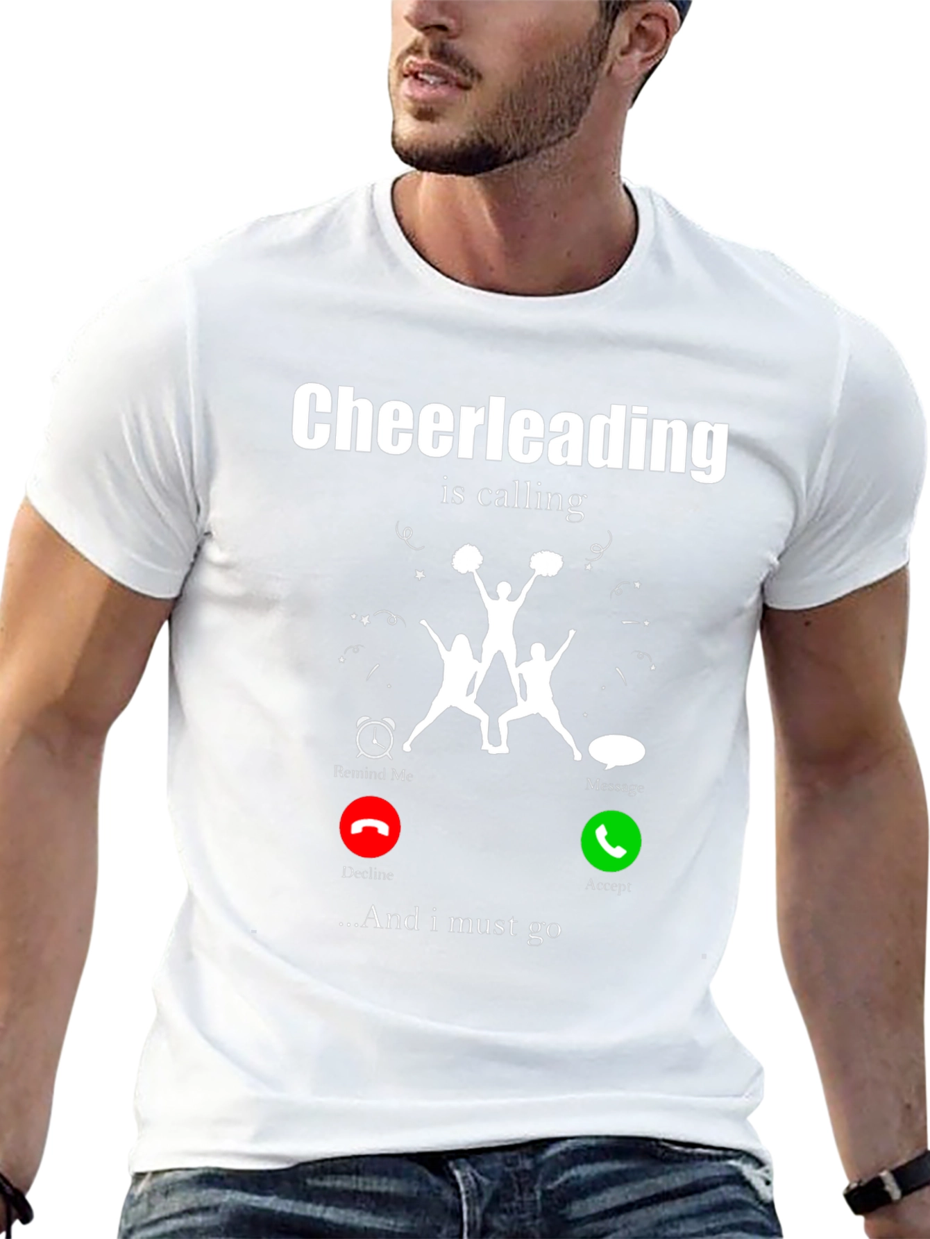 Cheerleading is Calling T-Shirt