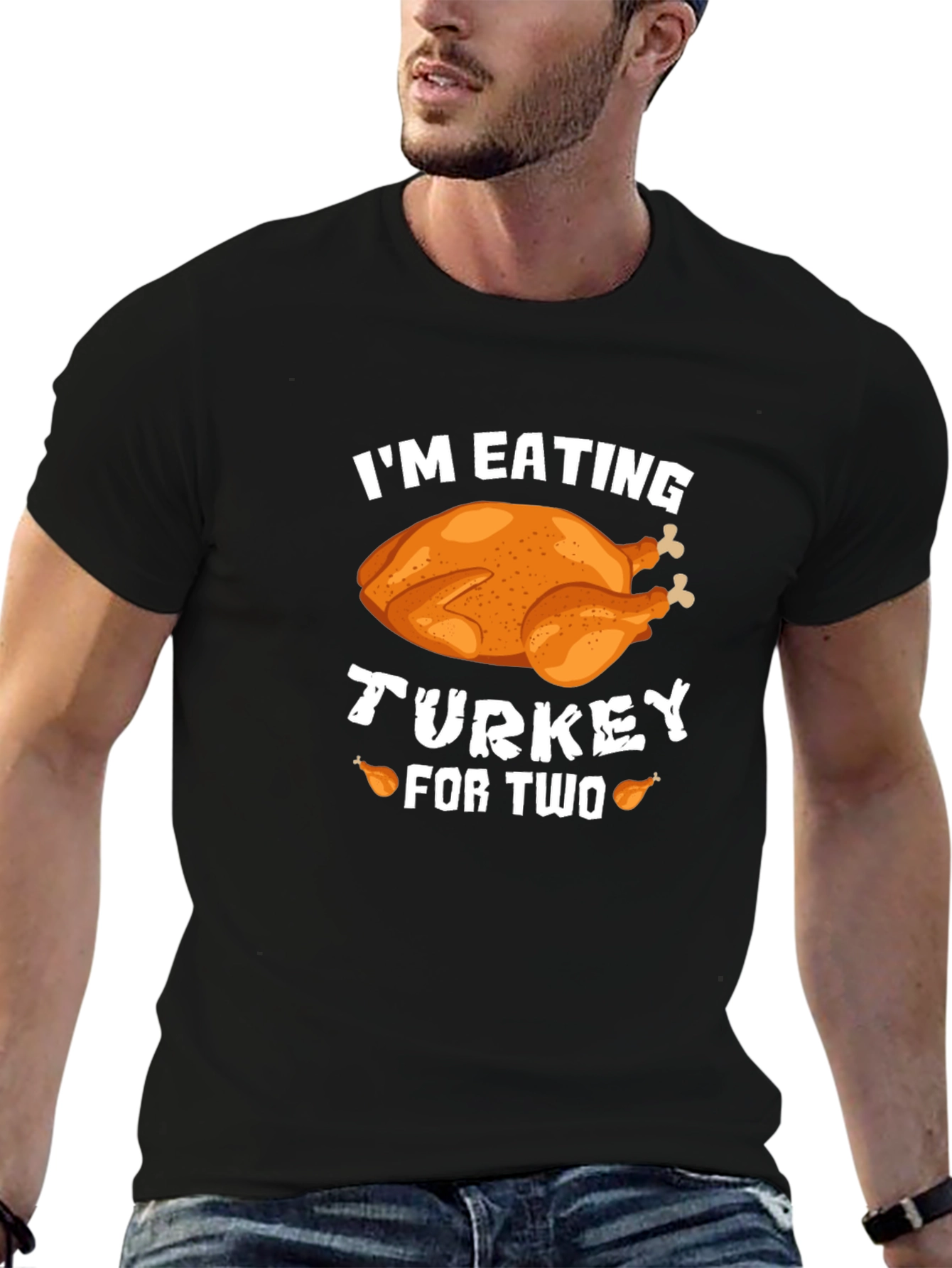 Funny Thanksgiving Pregnancy Announcement T-Shirt