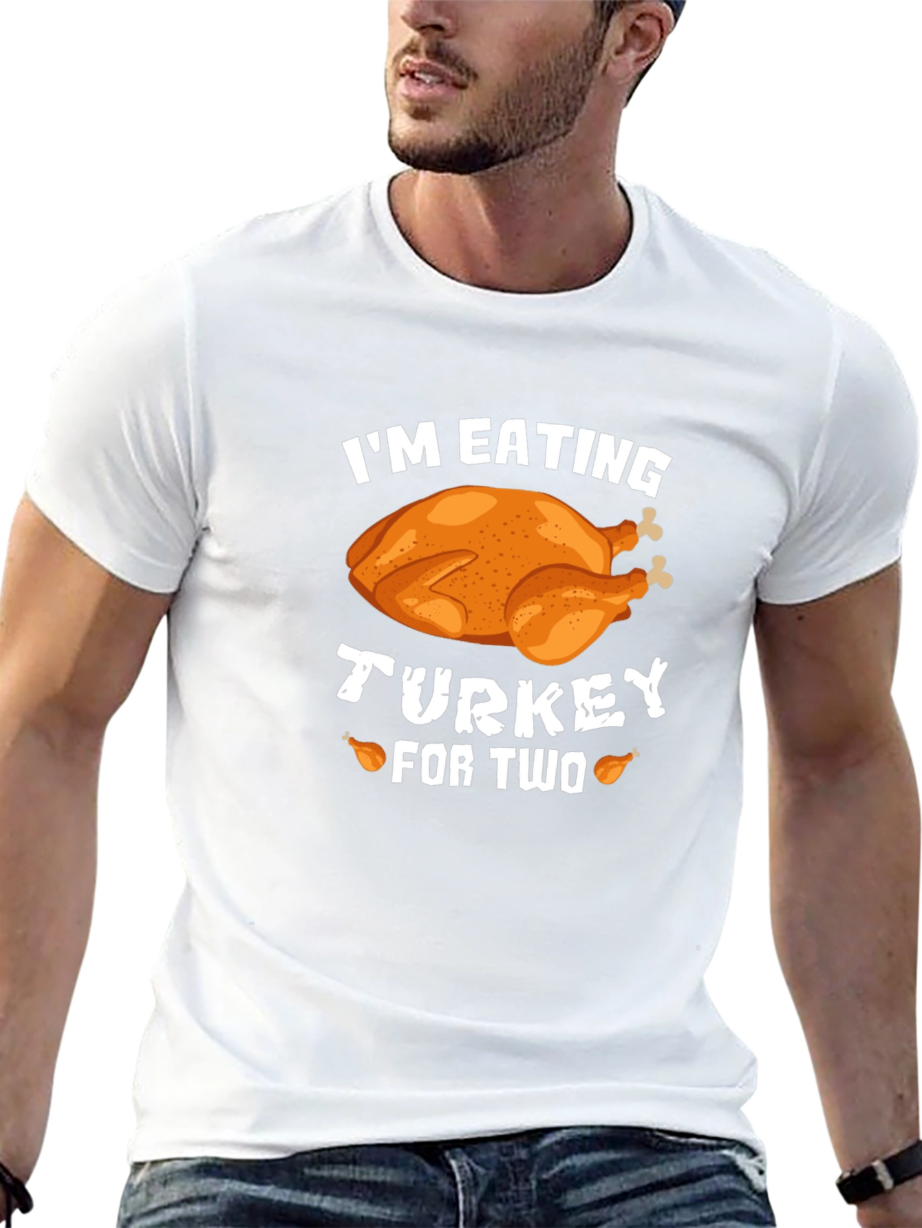 Funny Thanksgiving Pregnancy Announcement T-Shirt