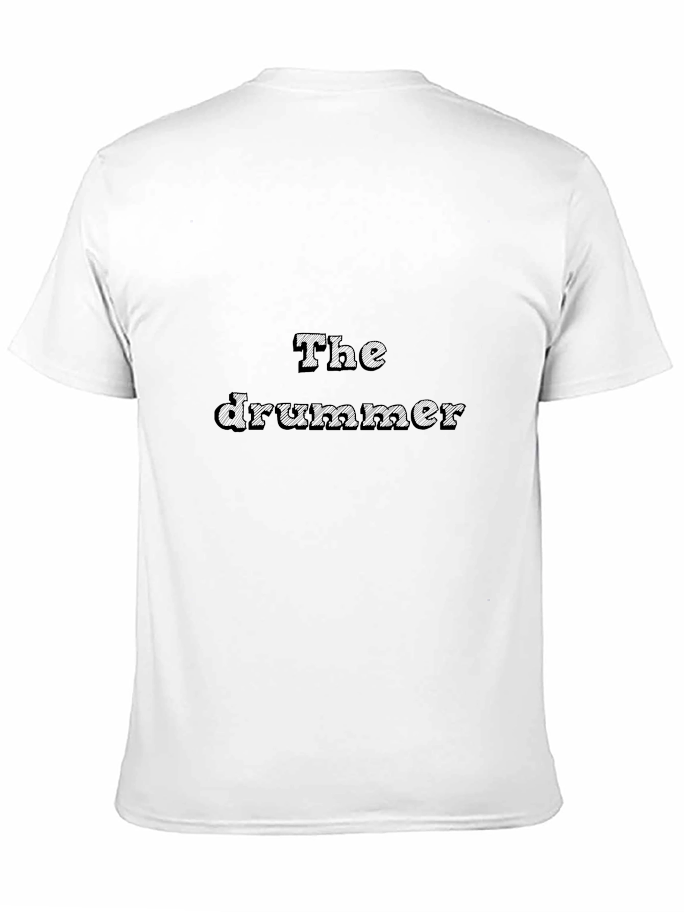 The Drummer Black T-Shirt