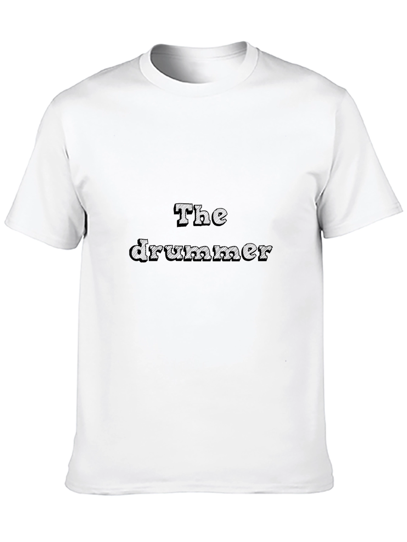 The Drummer Black T-Shirt