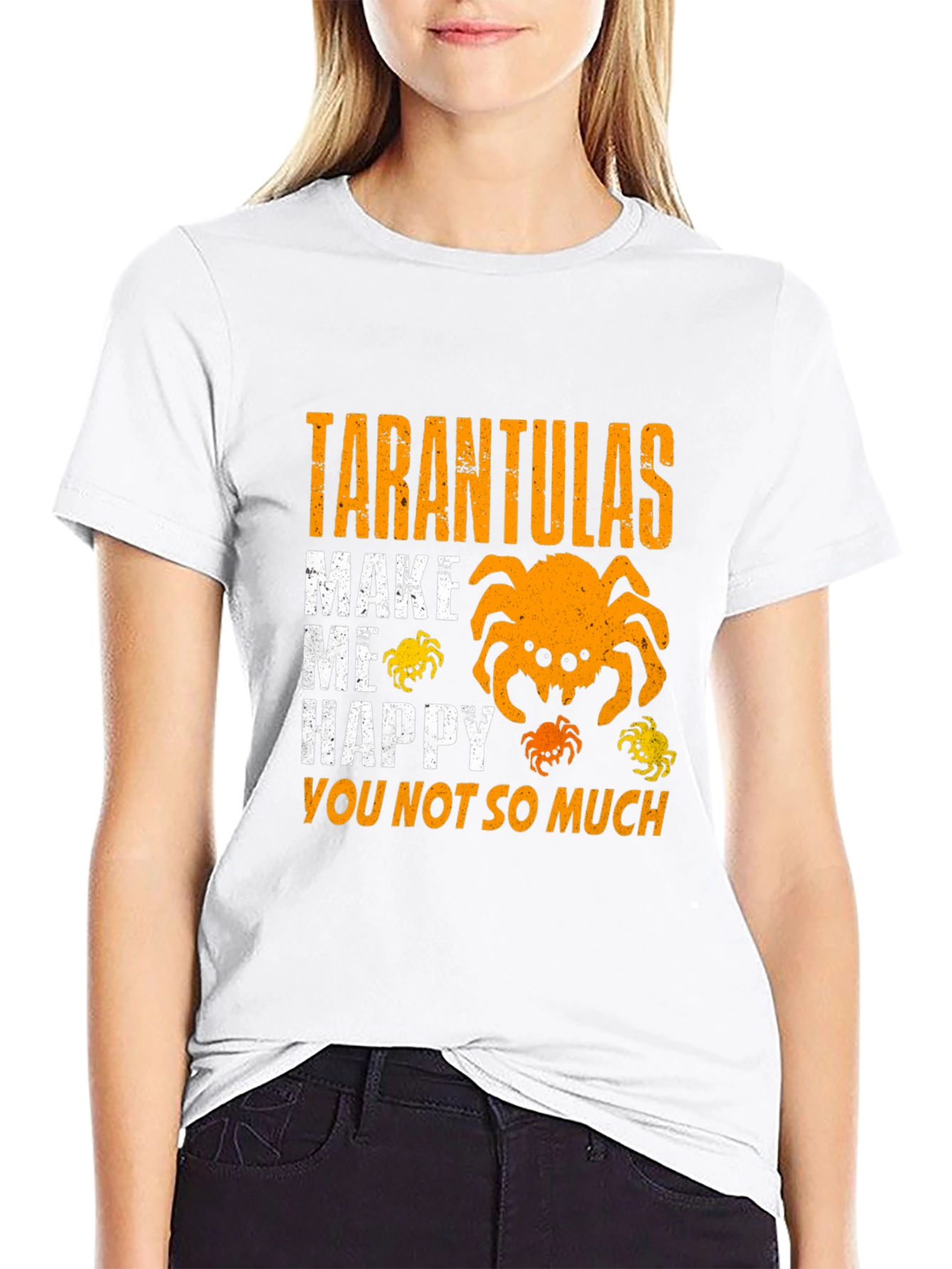 Tarantulas Make Me Happy T-Shirt