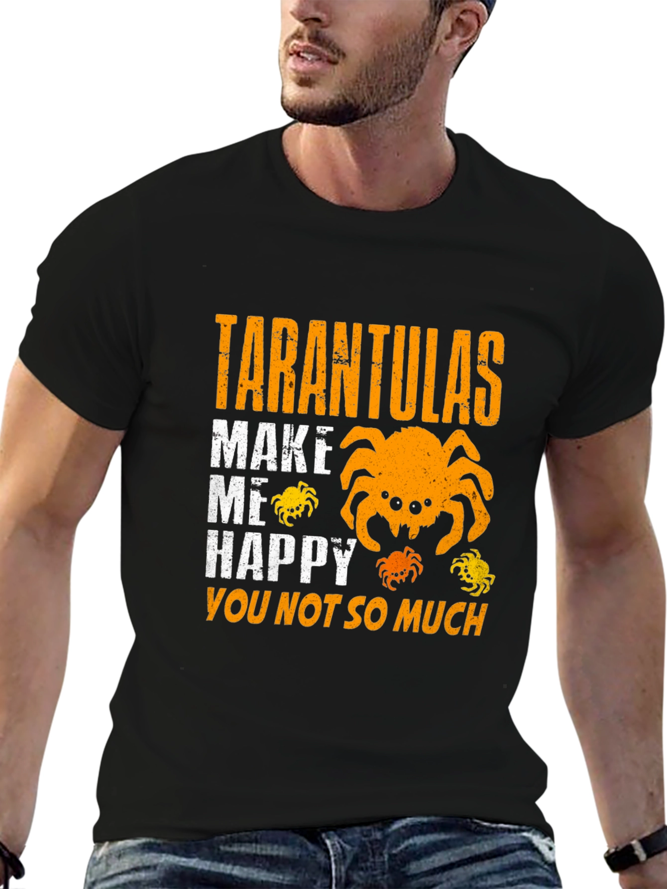 Tarantulas Make Me Happy T-Shirt