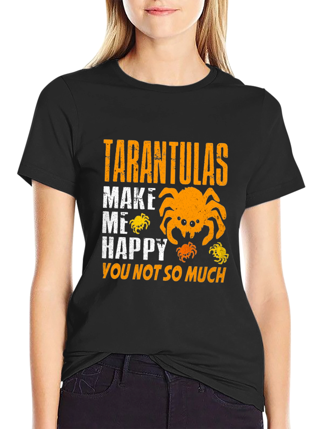 Tarantulas Make Me Happy T-Shirt