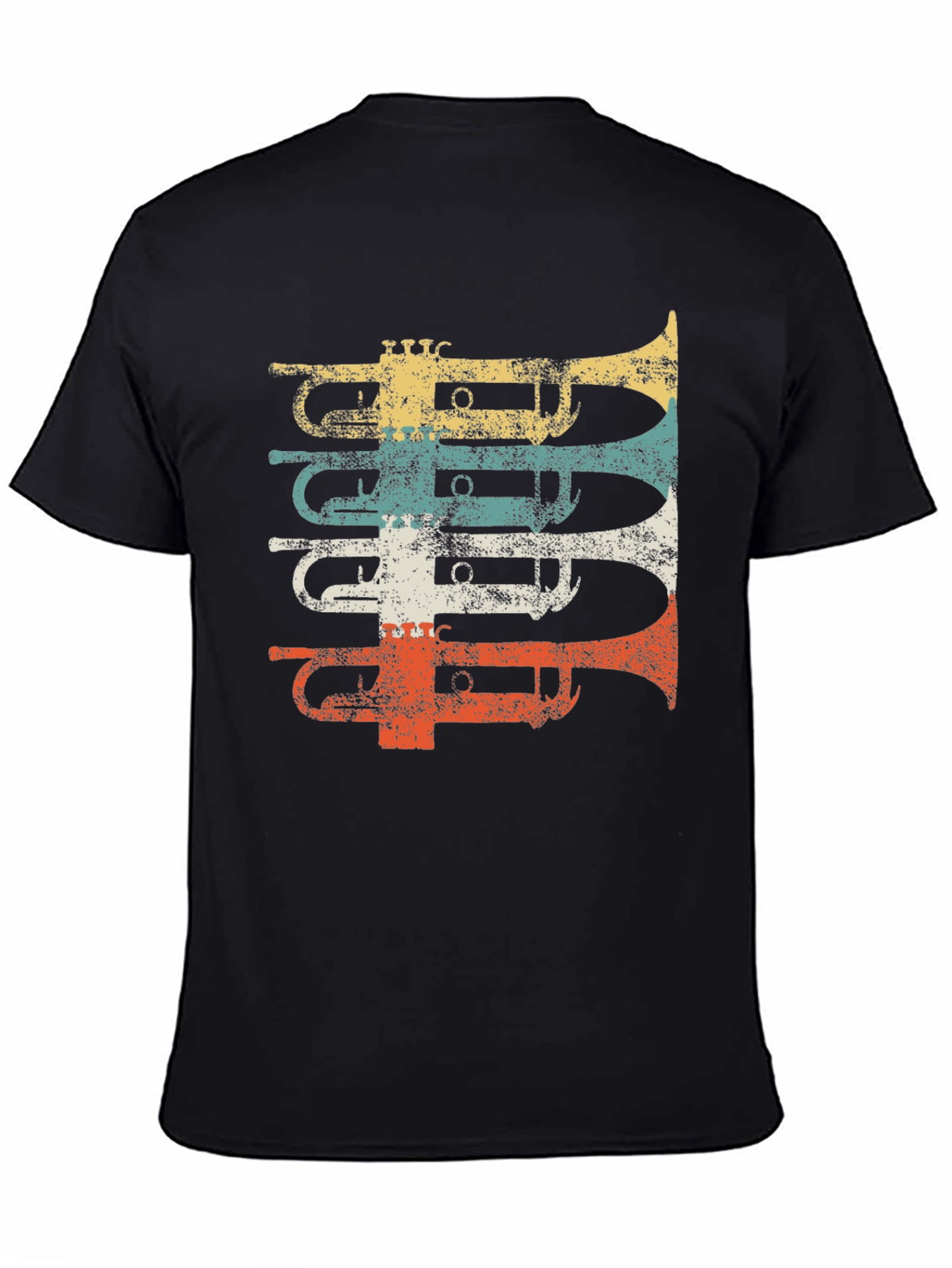 Retro Trumpet T-Shirt - Musical Instrument Tee