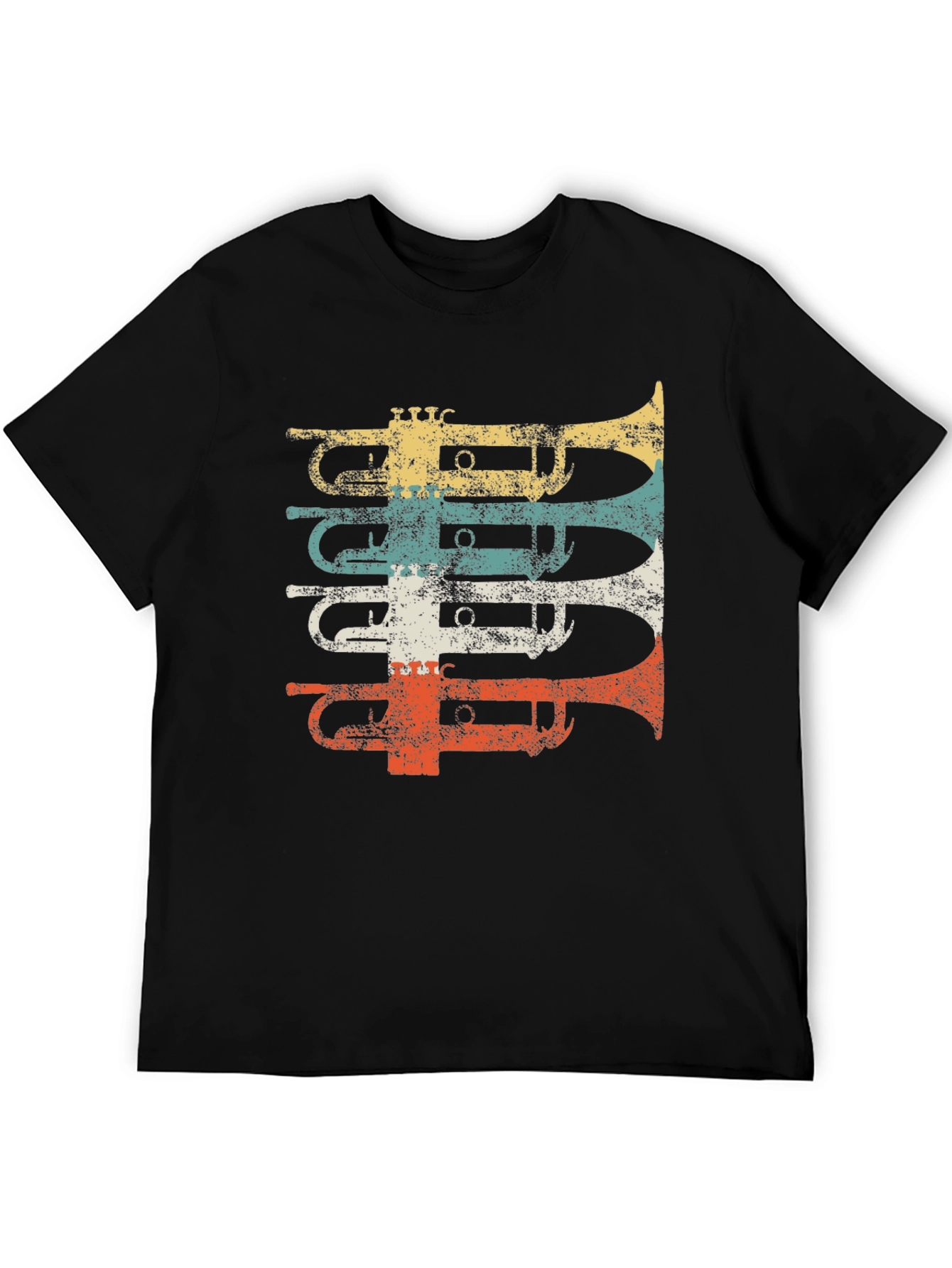 Retro Trumpet T-Shirt - Musical Instrument Tee